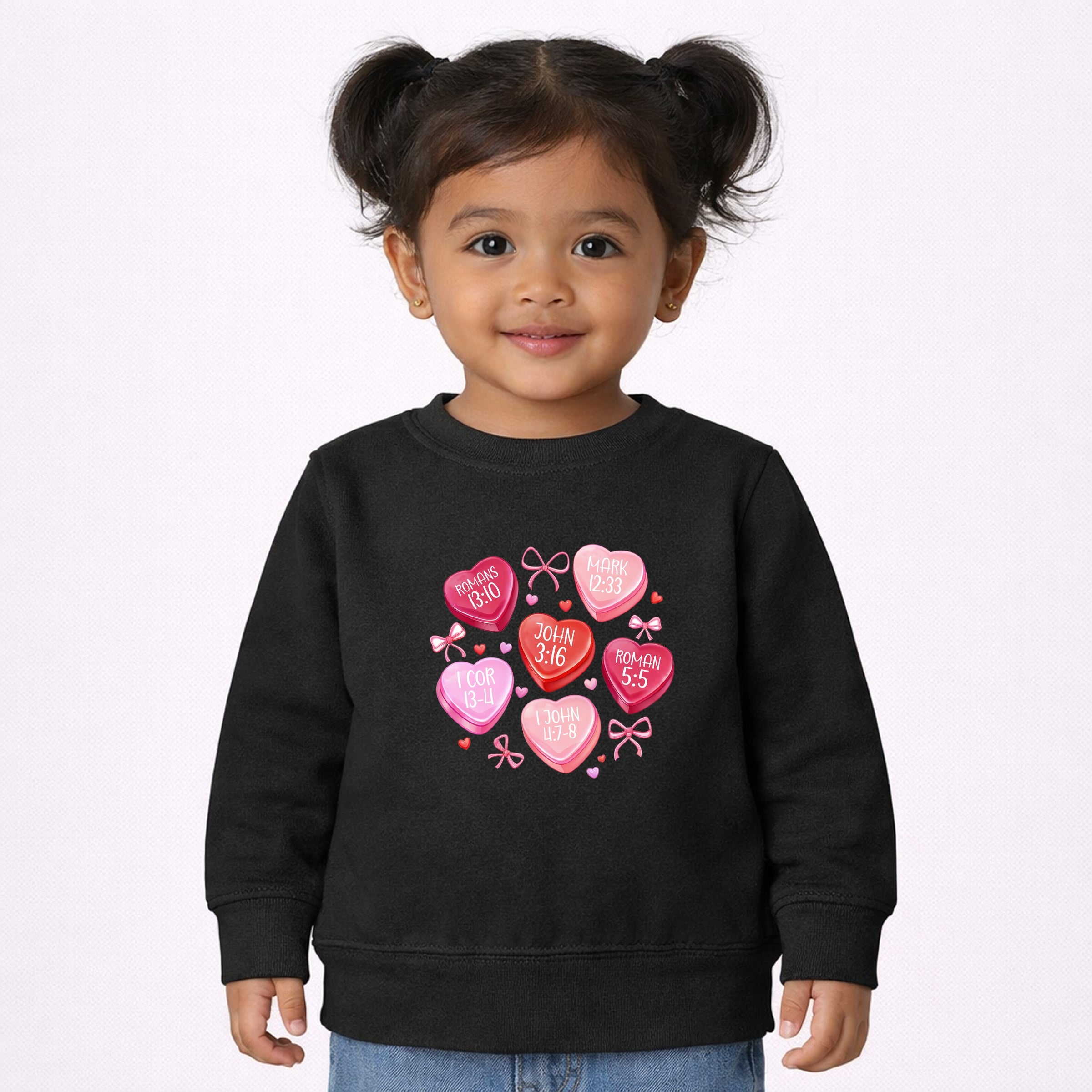 0SM06IJ82P-Toddler Sweatshirt Black
