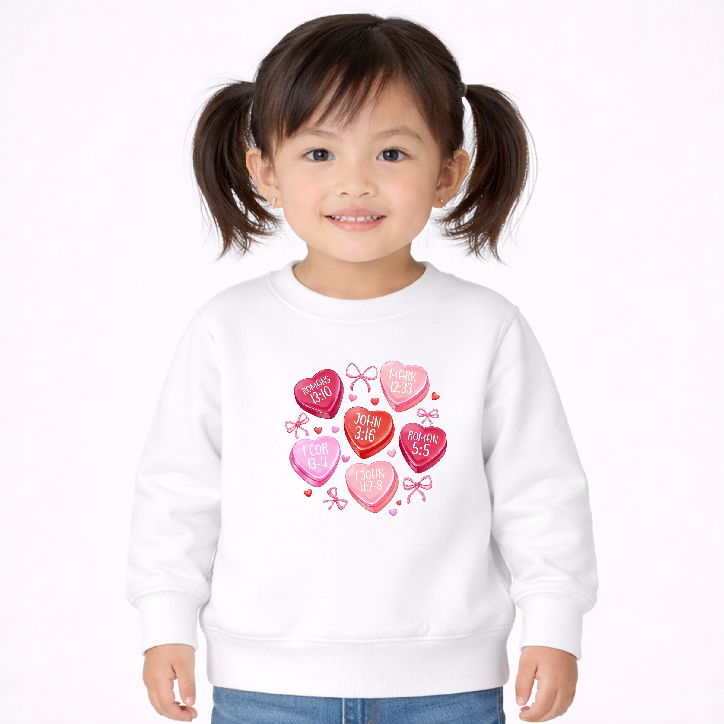 0SM06IJ82P-Toddler Sweatshirt White