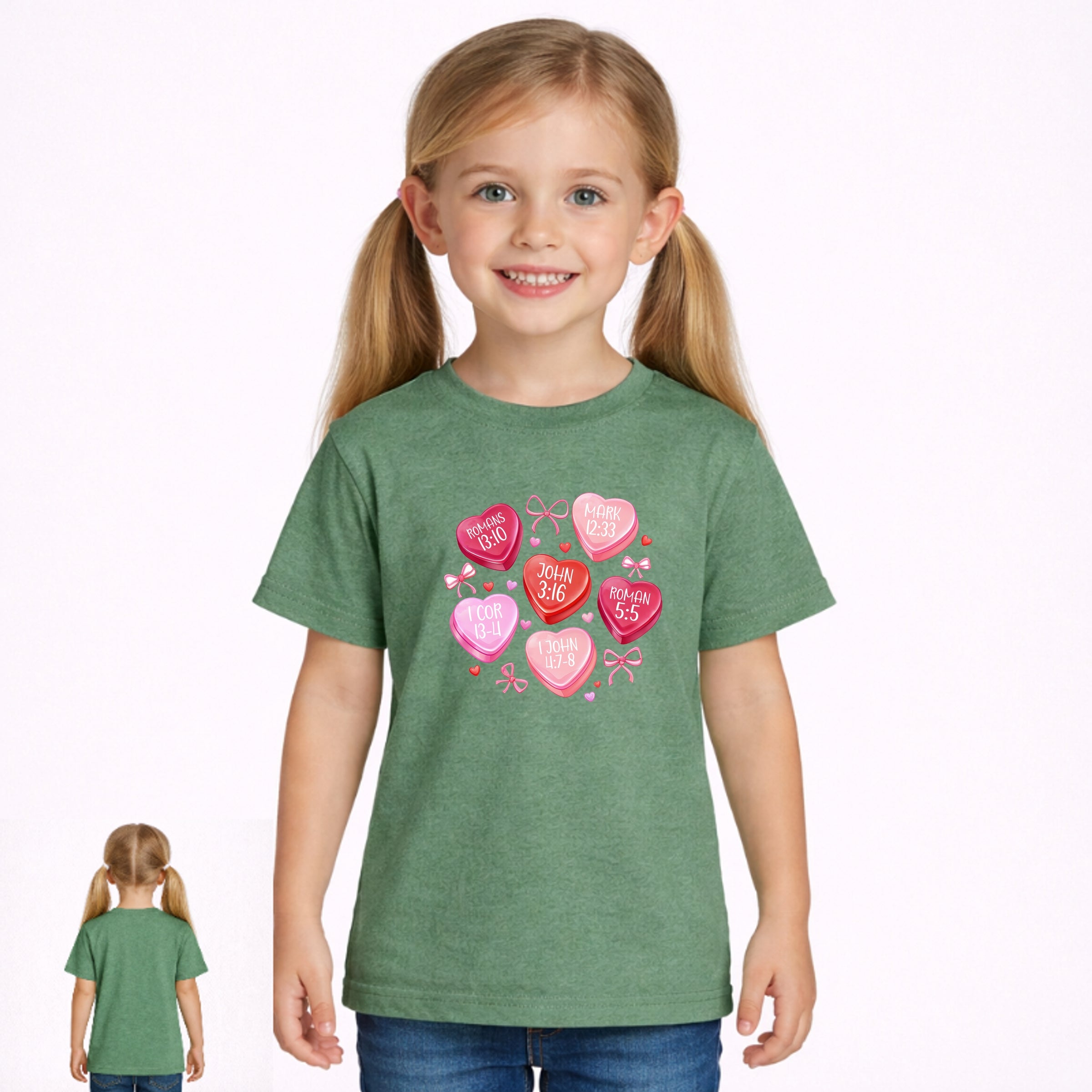 variant-Green Heather-noThread
