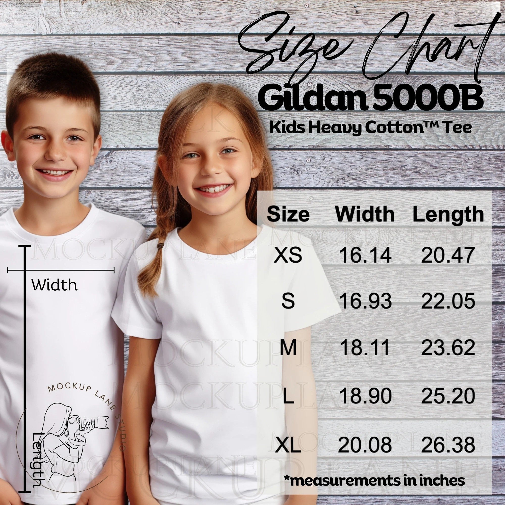 Kids T-Shirt - size guide