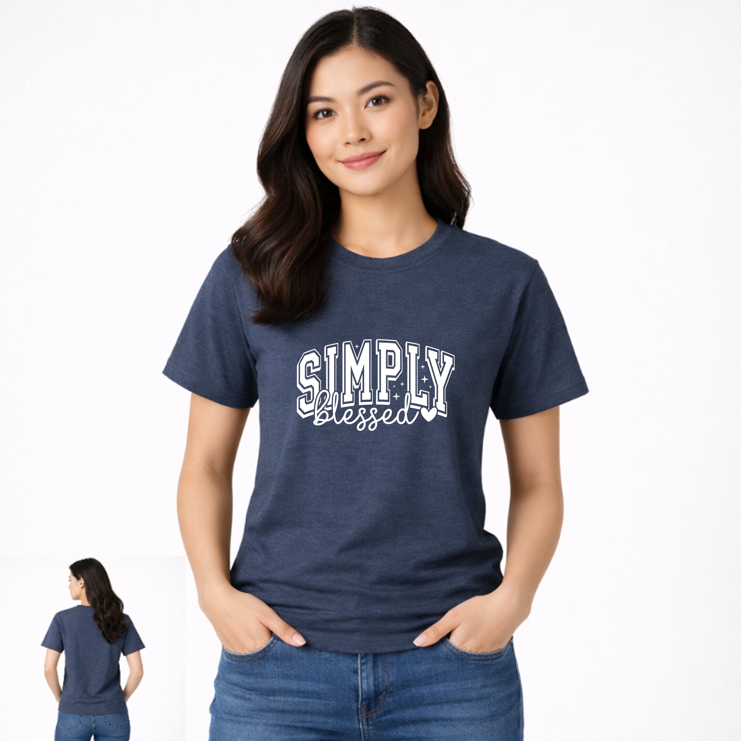 variant-Navy Heather-noThread