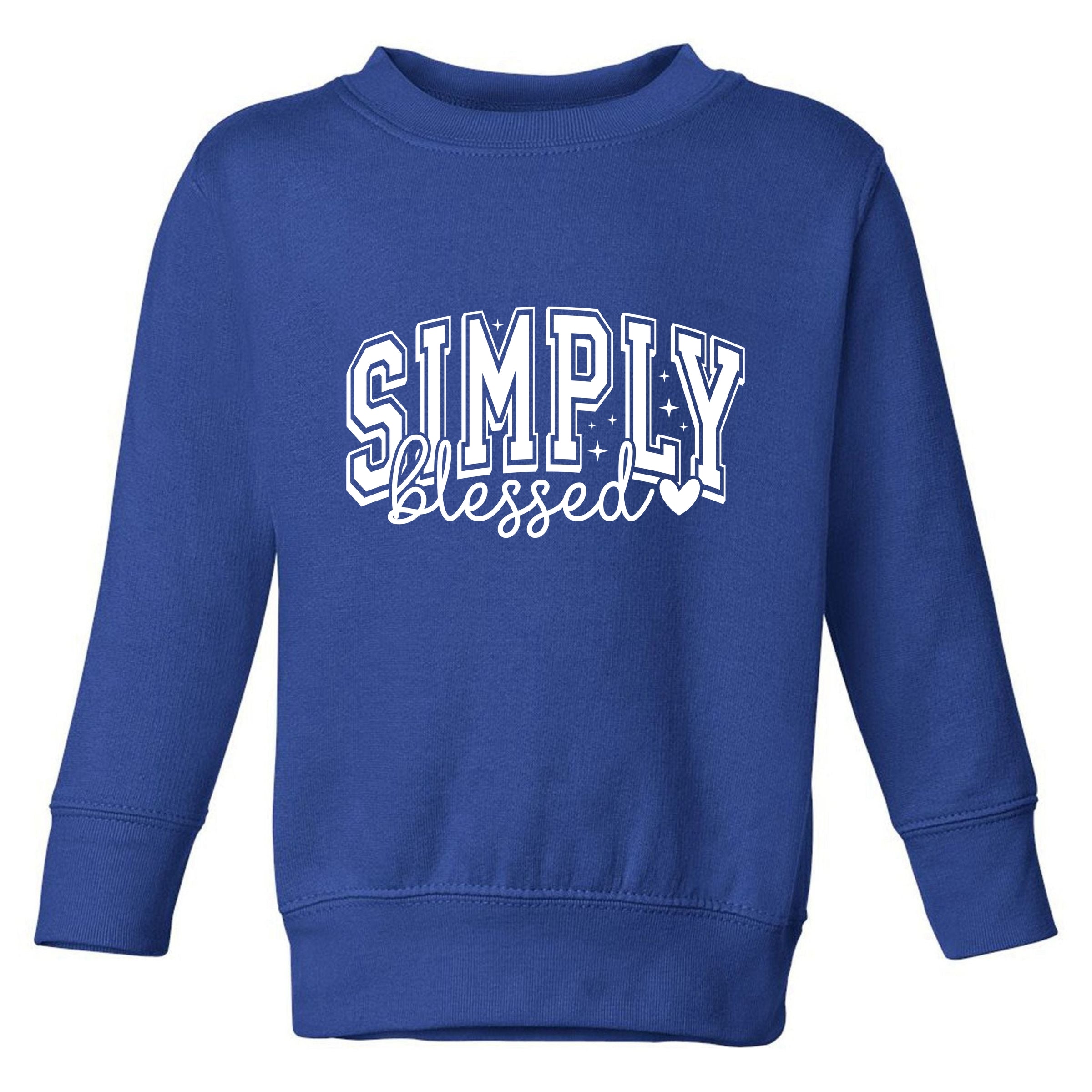 2JH6BVTAQD-Toddler Sweatshirt Blue