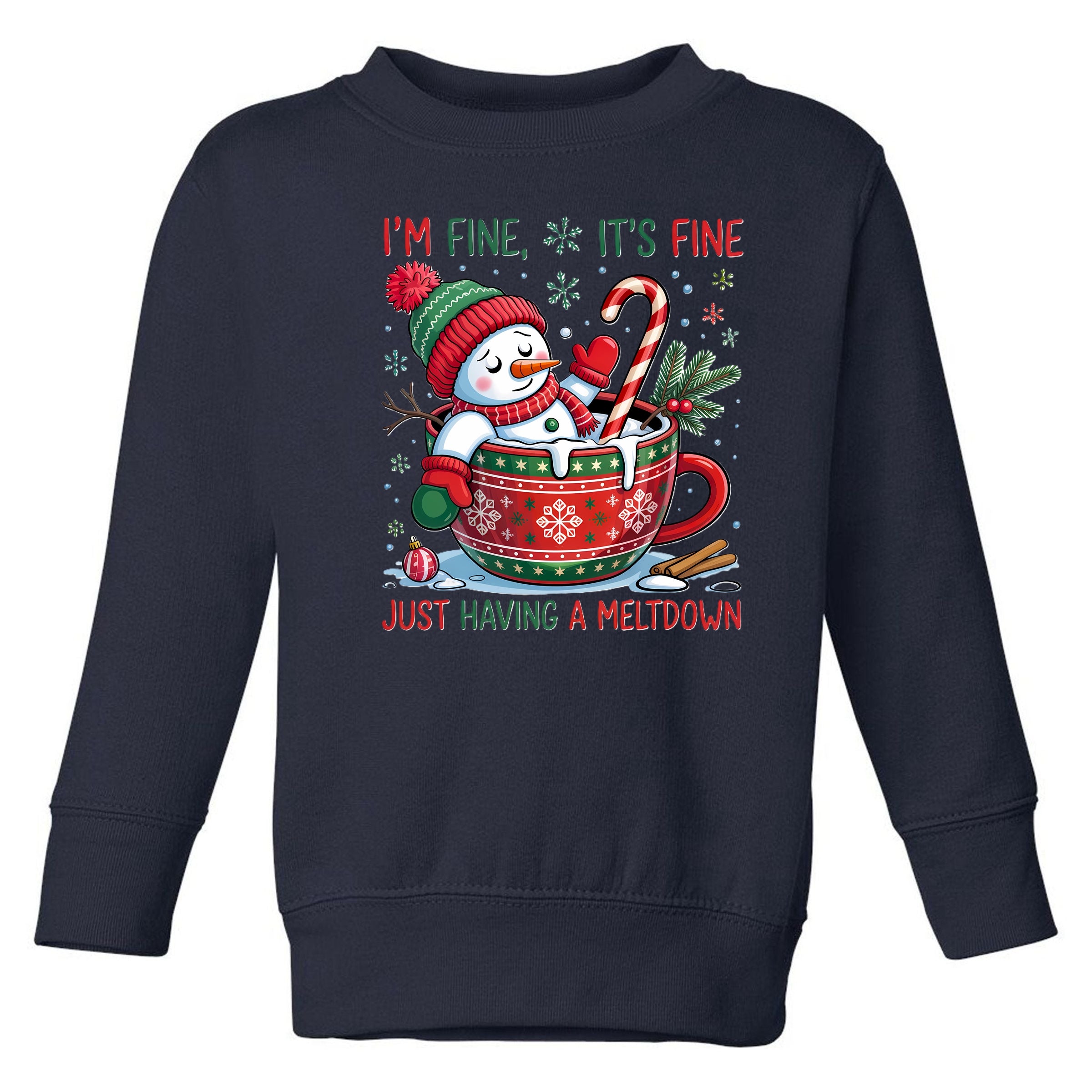 32WG3X9G0O-Toddler Sweatshirt Navy