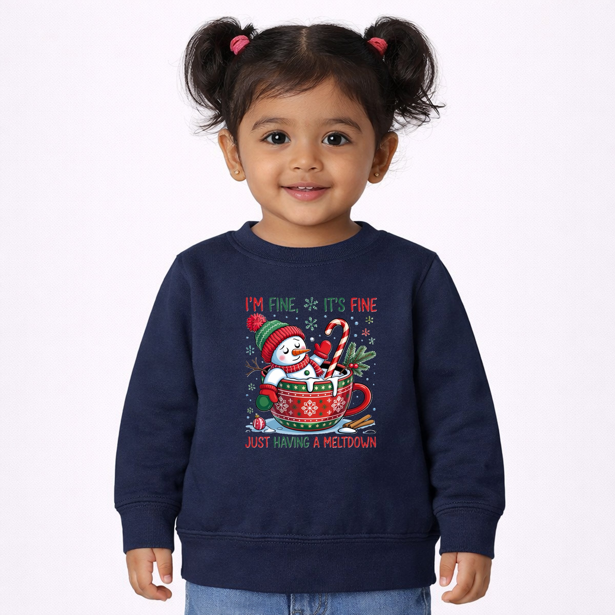 32WG3X9G0O-Toddler Sweatshirt Navy