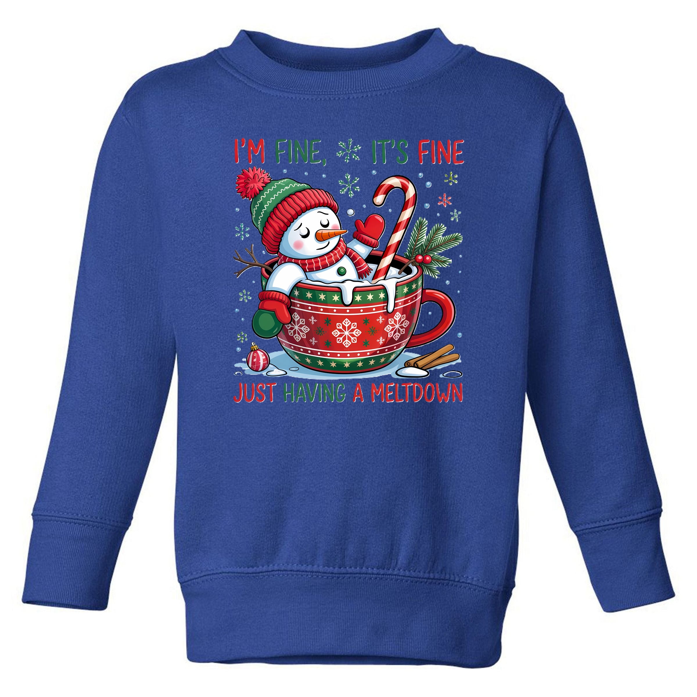 32WG3X9G0O-Toddler Sweatshirt Blue