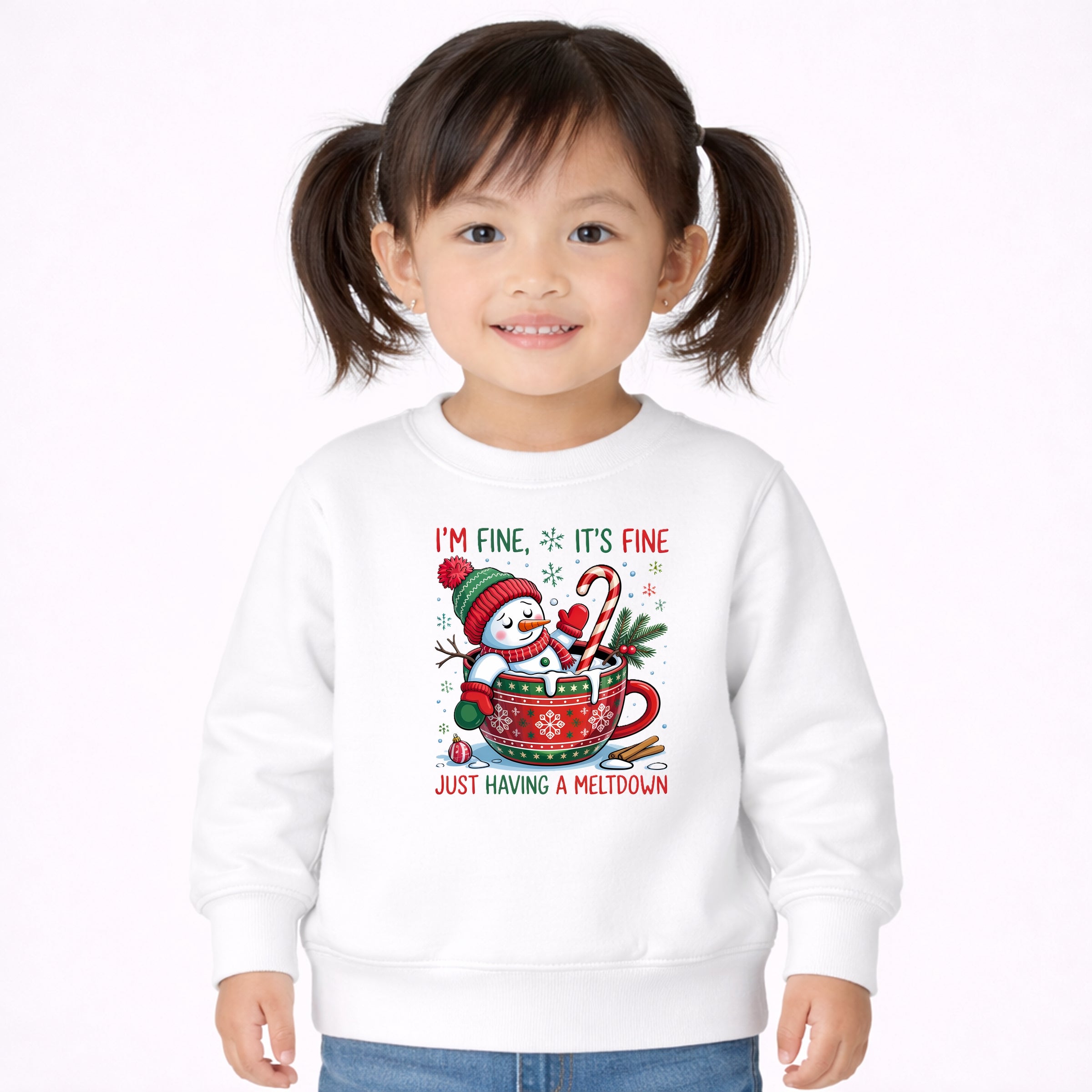 32WG3X9G0O-Toddler Sweatshirt White