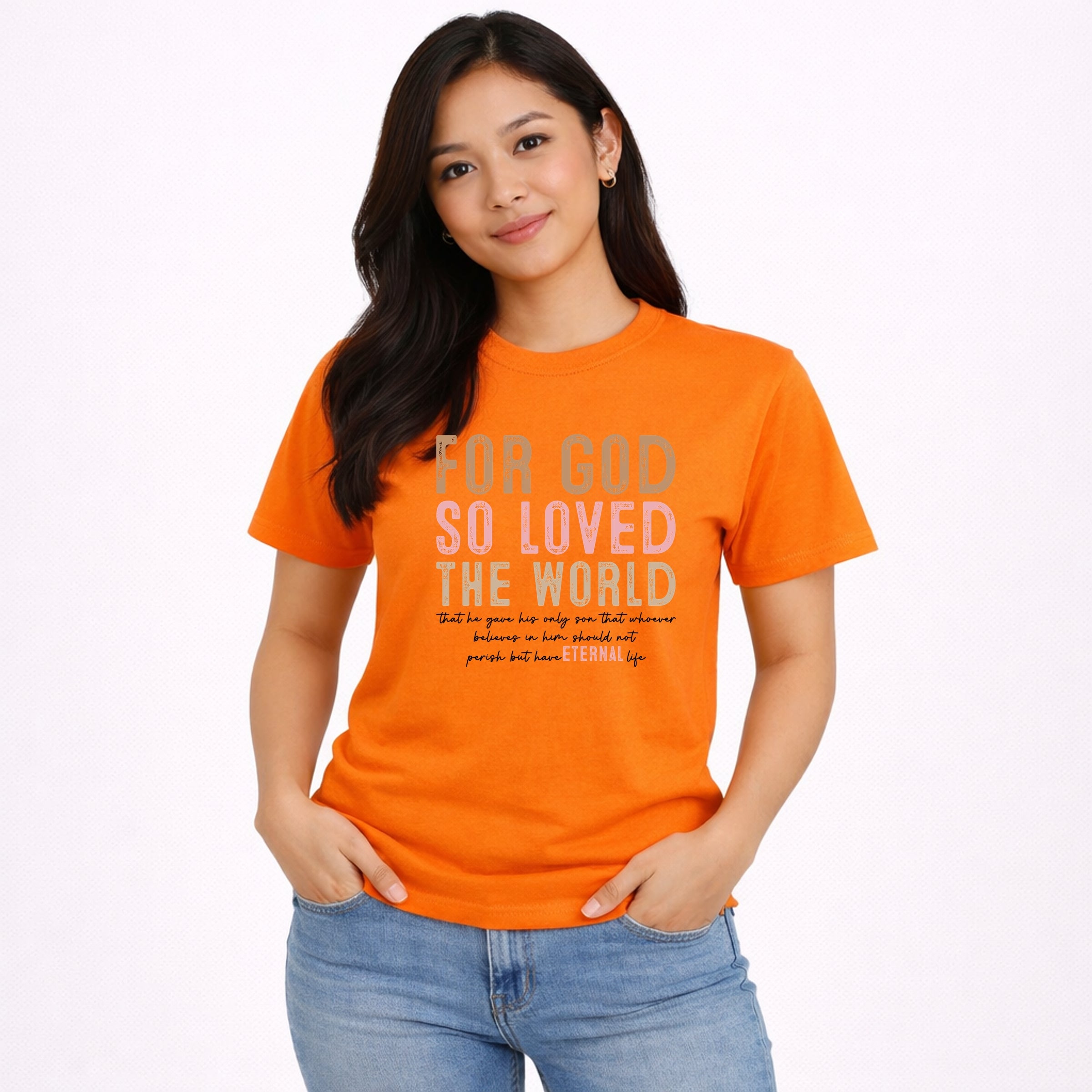 5J7NM34HJN-1717 Bright Orange