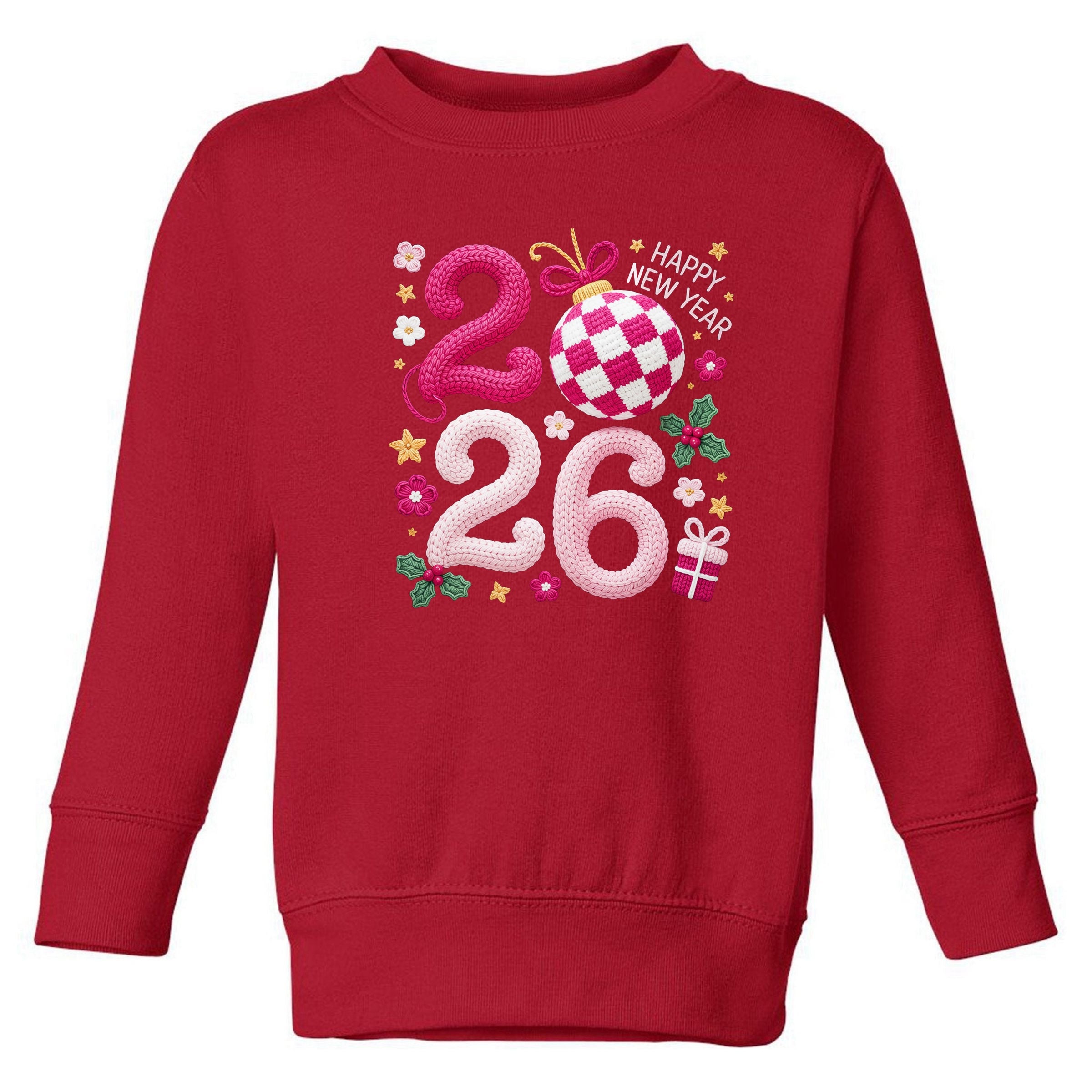 9CPI98PQKT-Toddler Sweatshirt Red