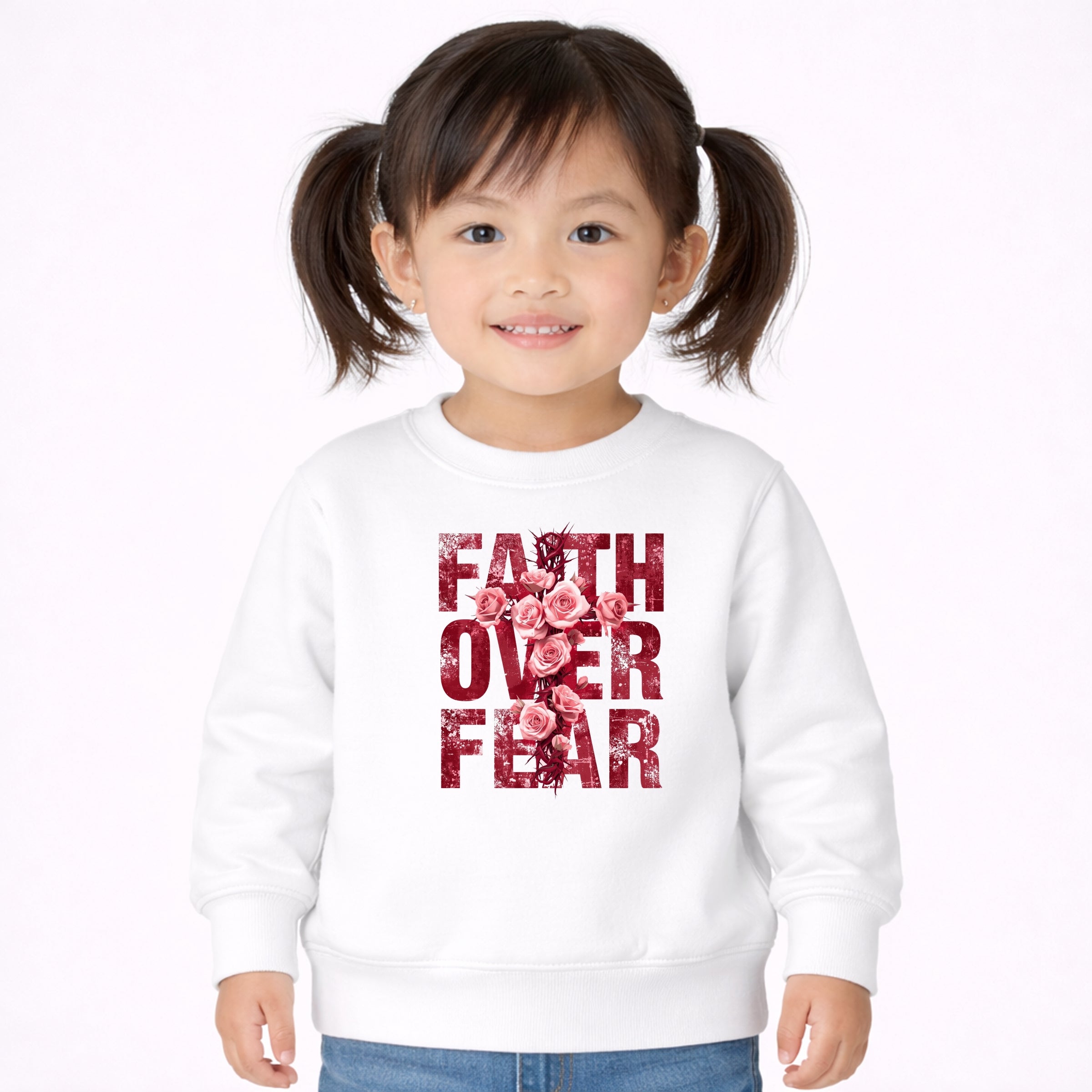 BFYXC4AMCY-Toddler Sweatshirt White
