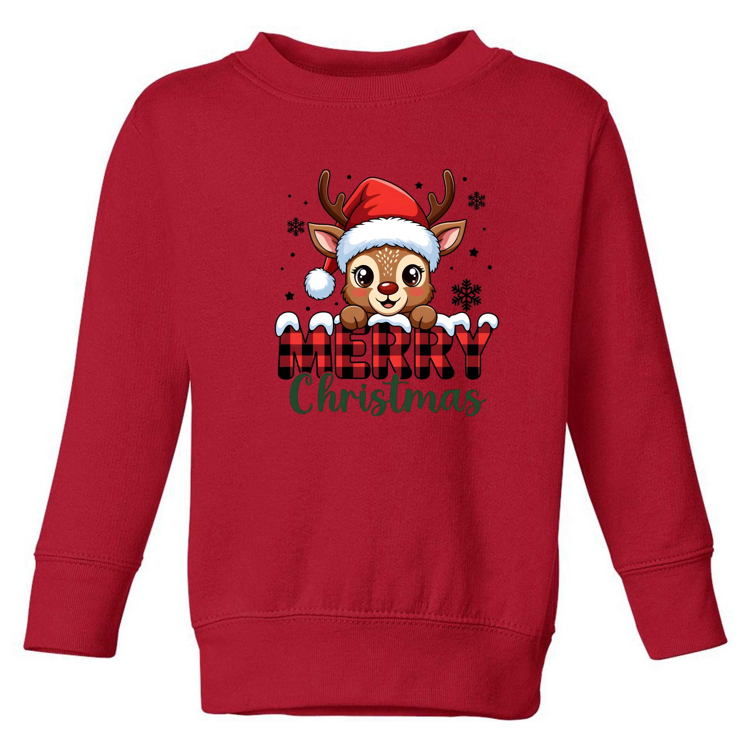 DSXCQPVJOH-Toddler Sweatshirt Red