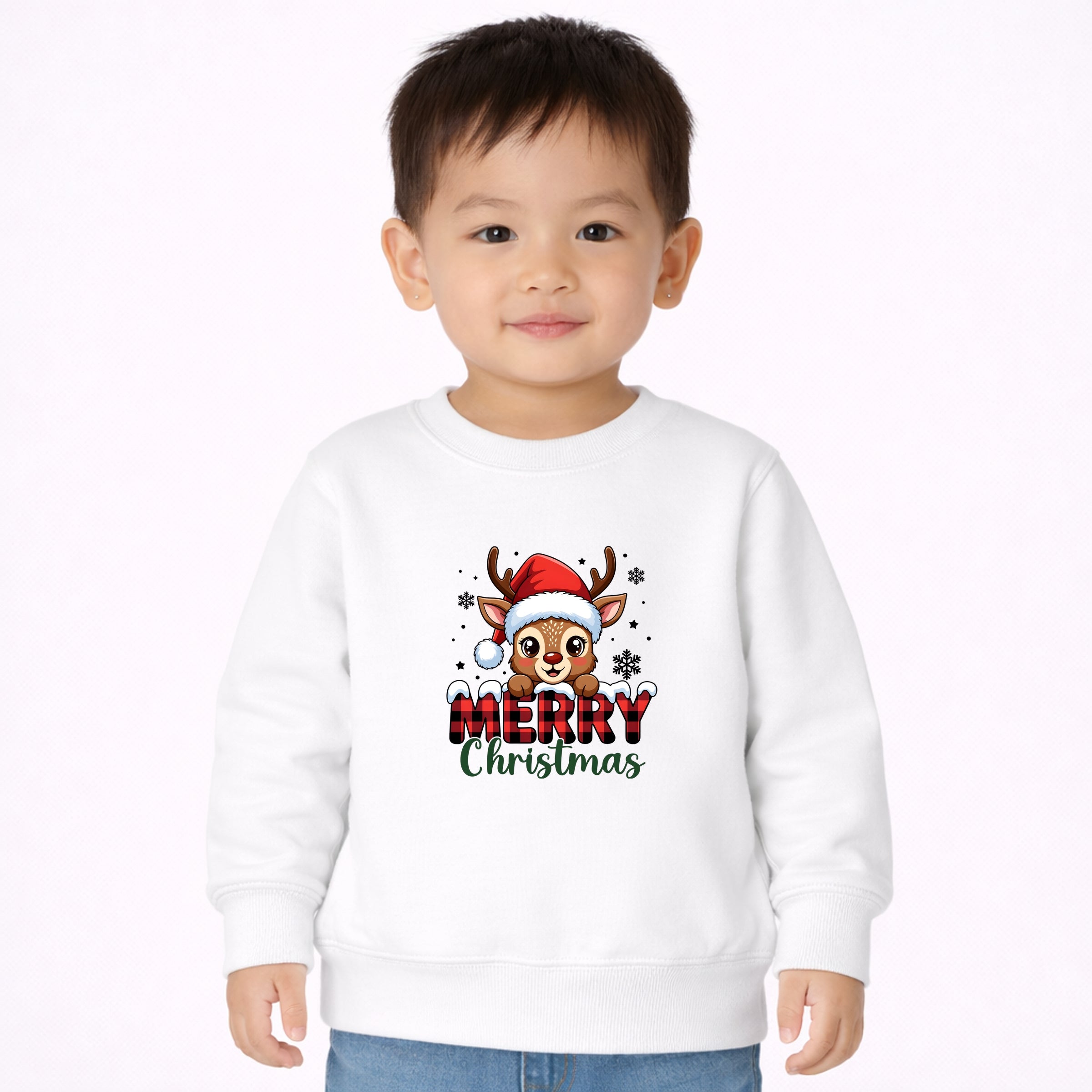 DSXCQPVJOH-Toddler Sweatshirt White