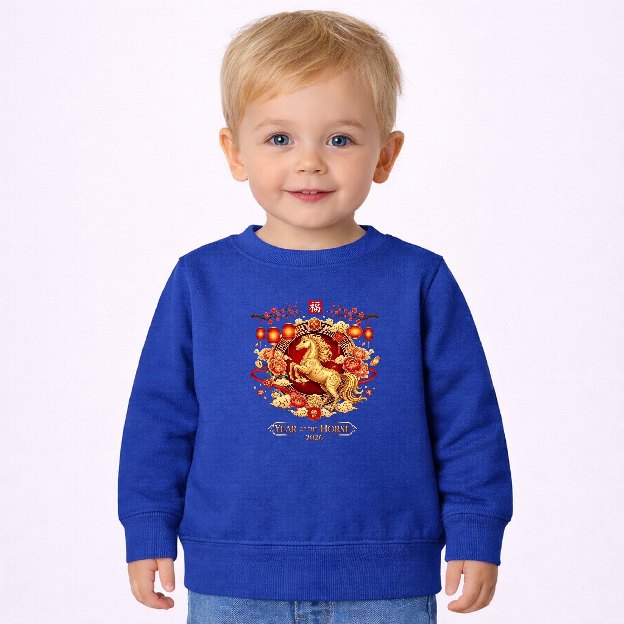 EM5YELHJFO-Toddler Sweatshirt Blue
