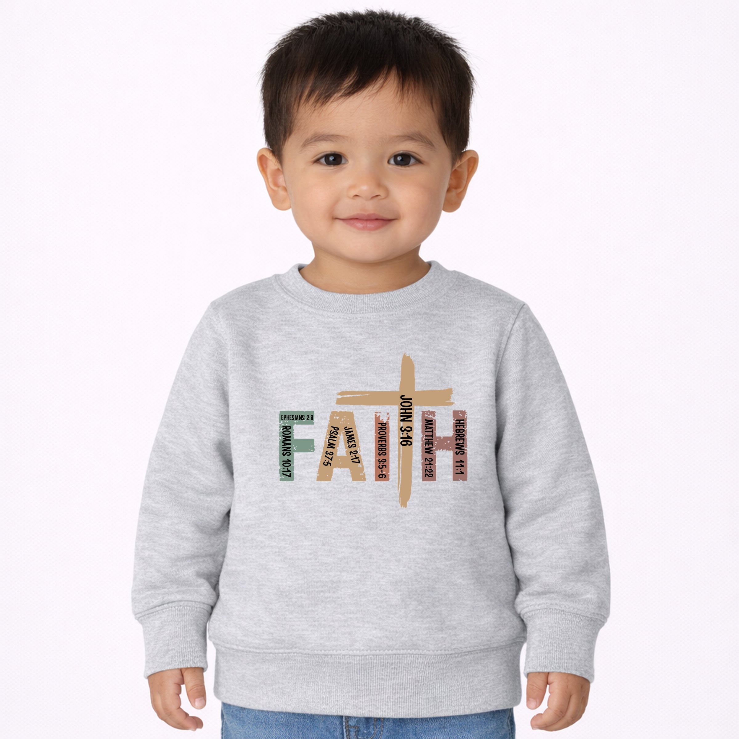 HUSXGURIEQ-Toddler Sweatshirt Sport Grey