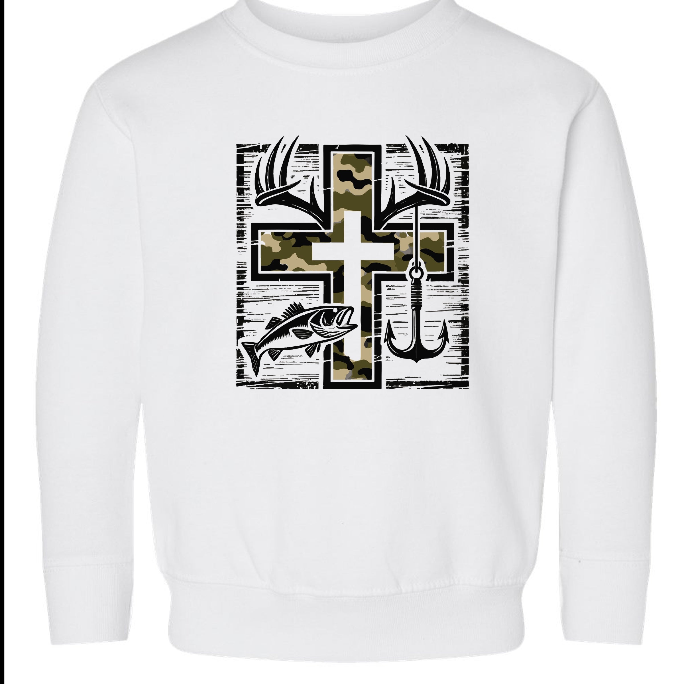 IMHPQLS5CQ-Toddler Sweatshirt White