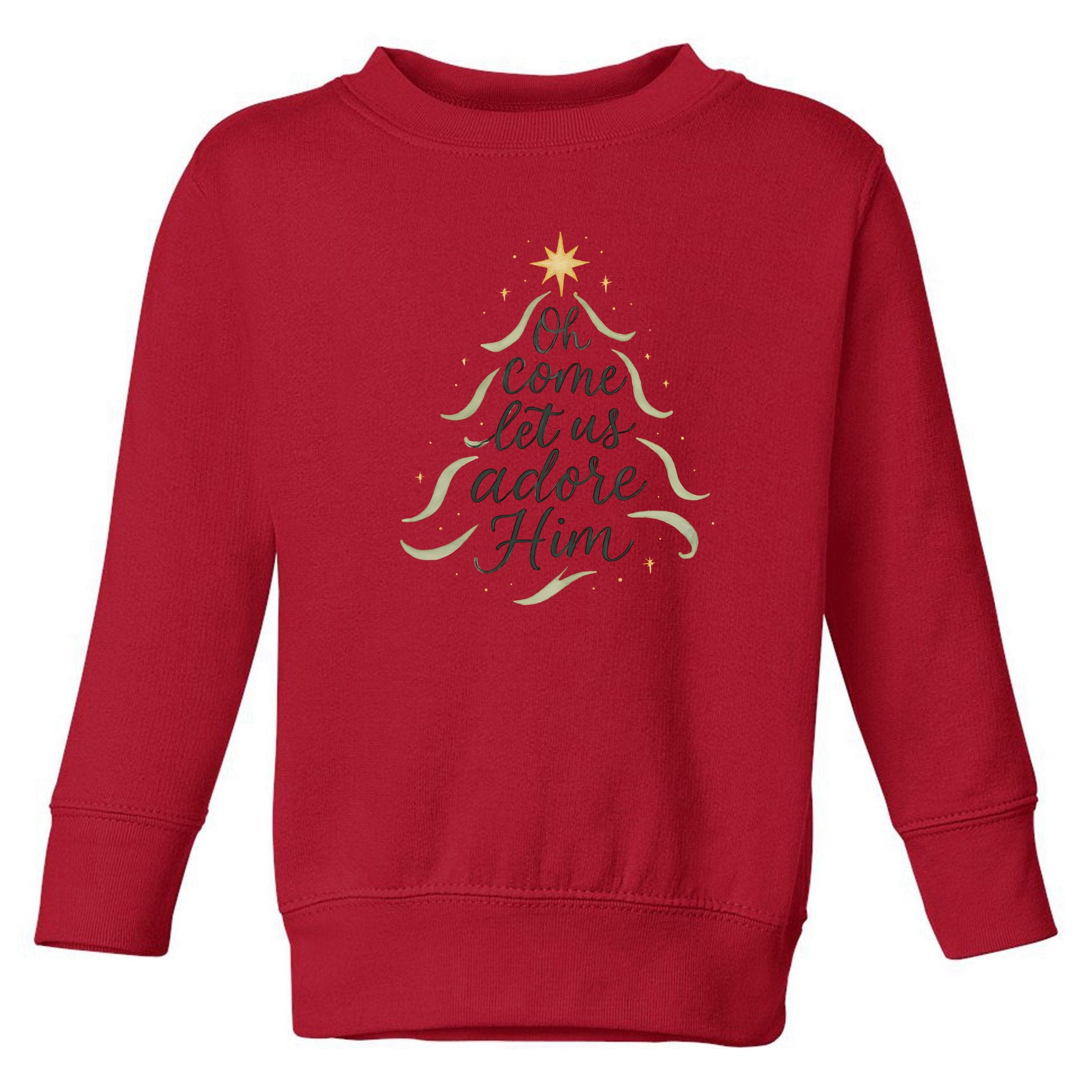 LAKRSD515U-Toddler Sweatshirt Red