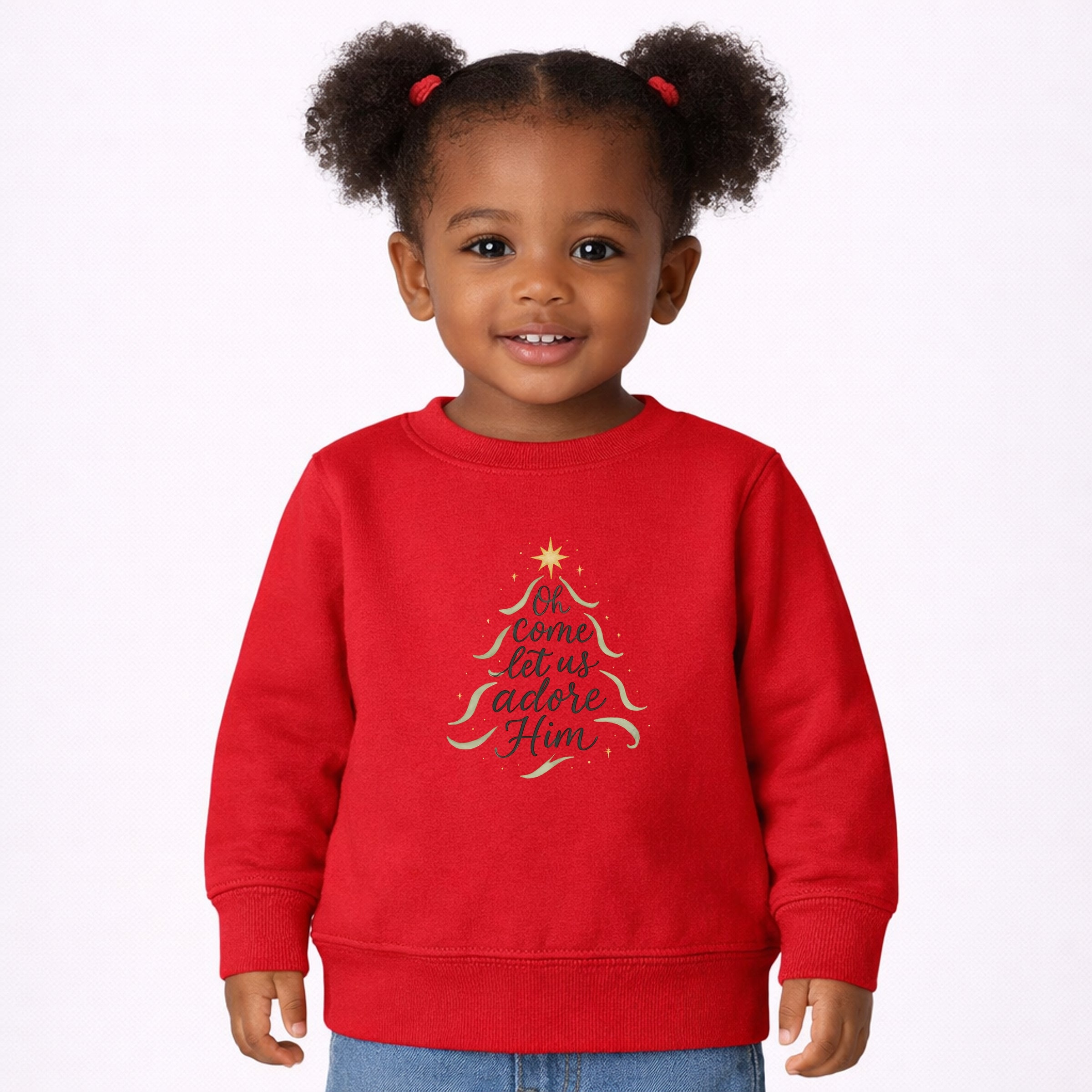 LAKRSD515U-Toddler Sweatshirt Red