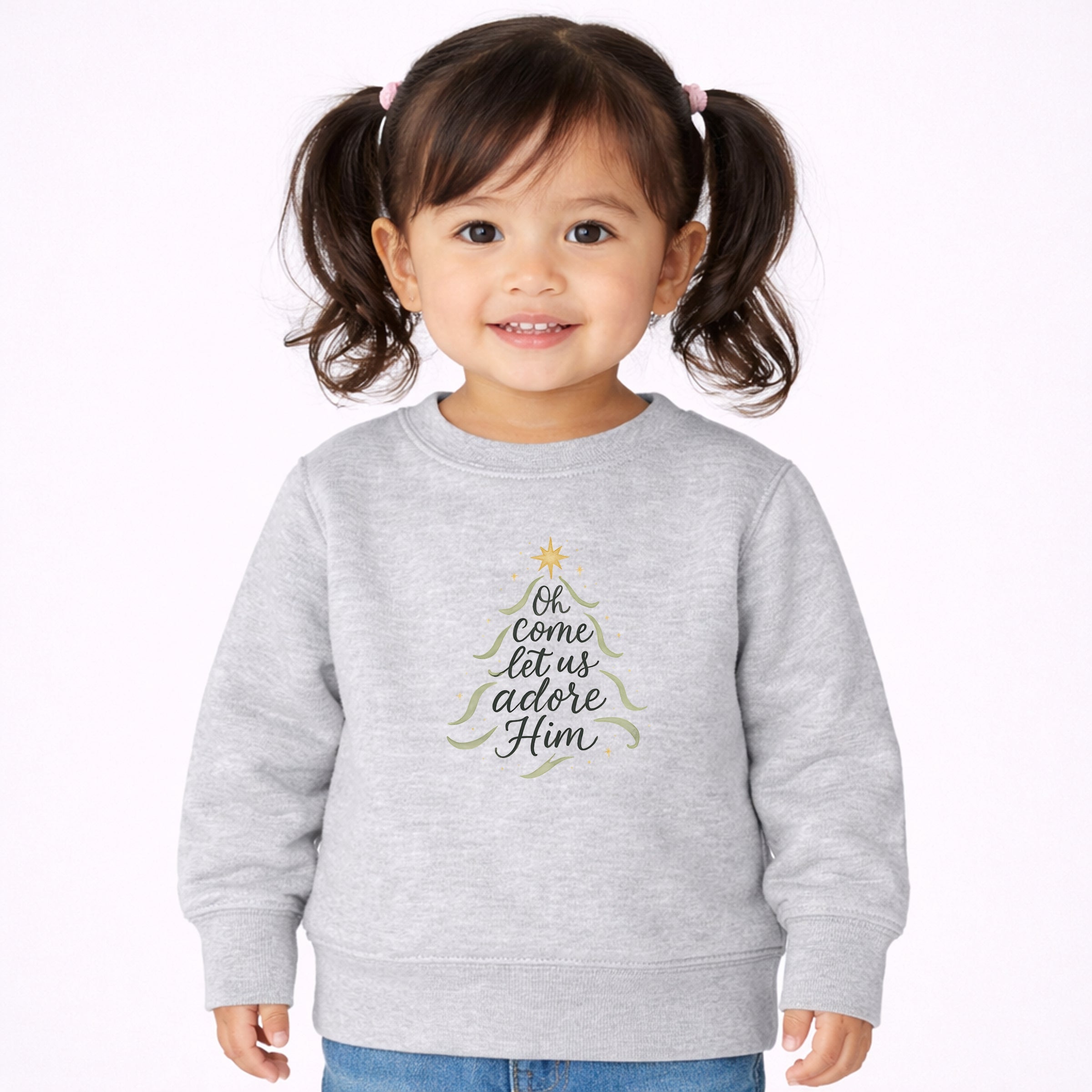 LAKRSD515U-Toddler Sweatshirt Sport Grey