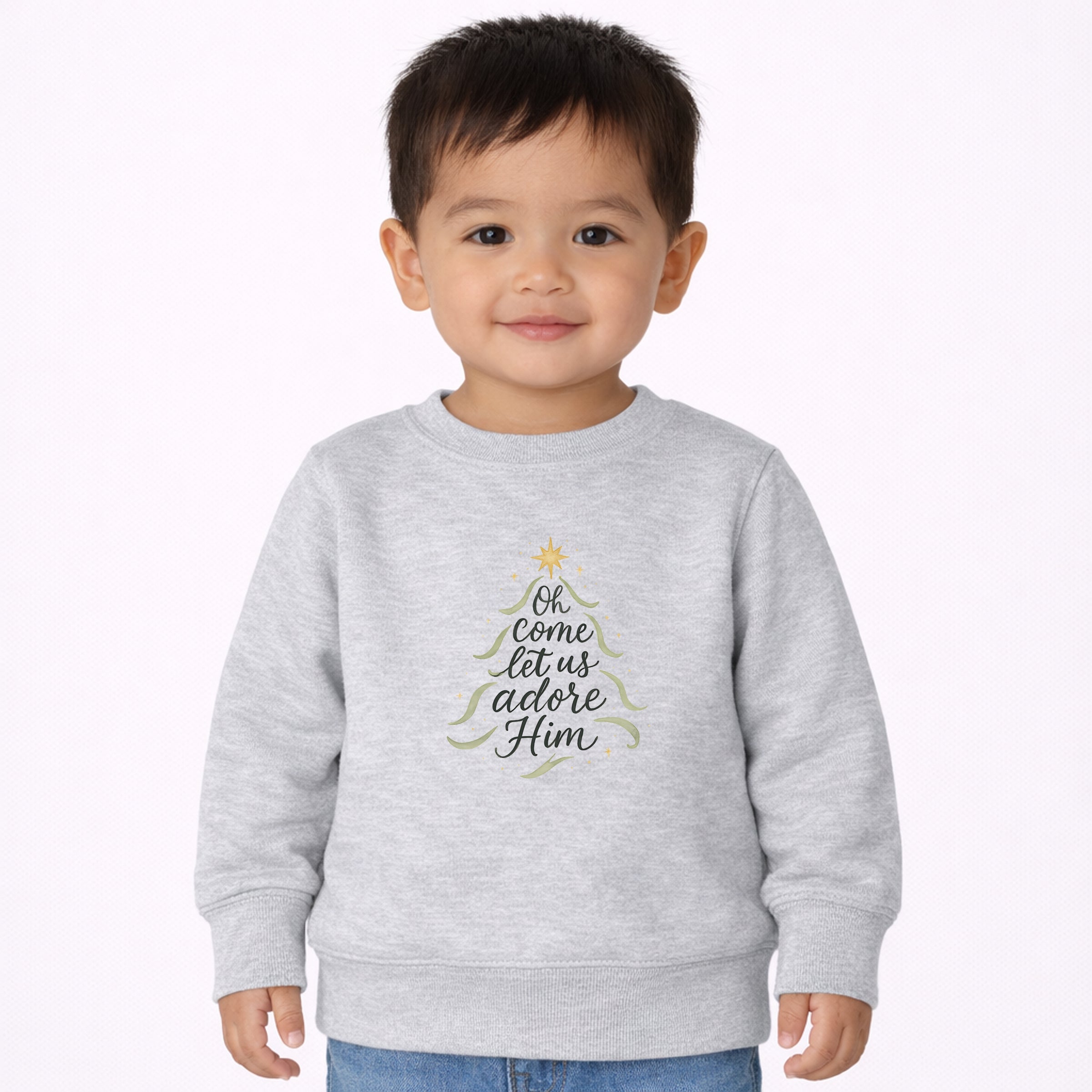 LAKRSD515U-Toddler Sweatshirt Sport Grey