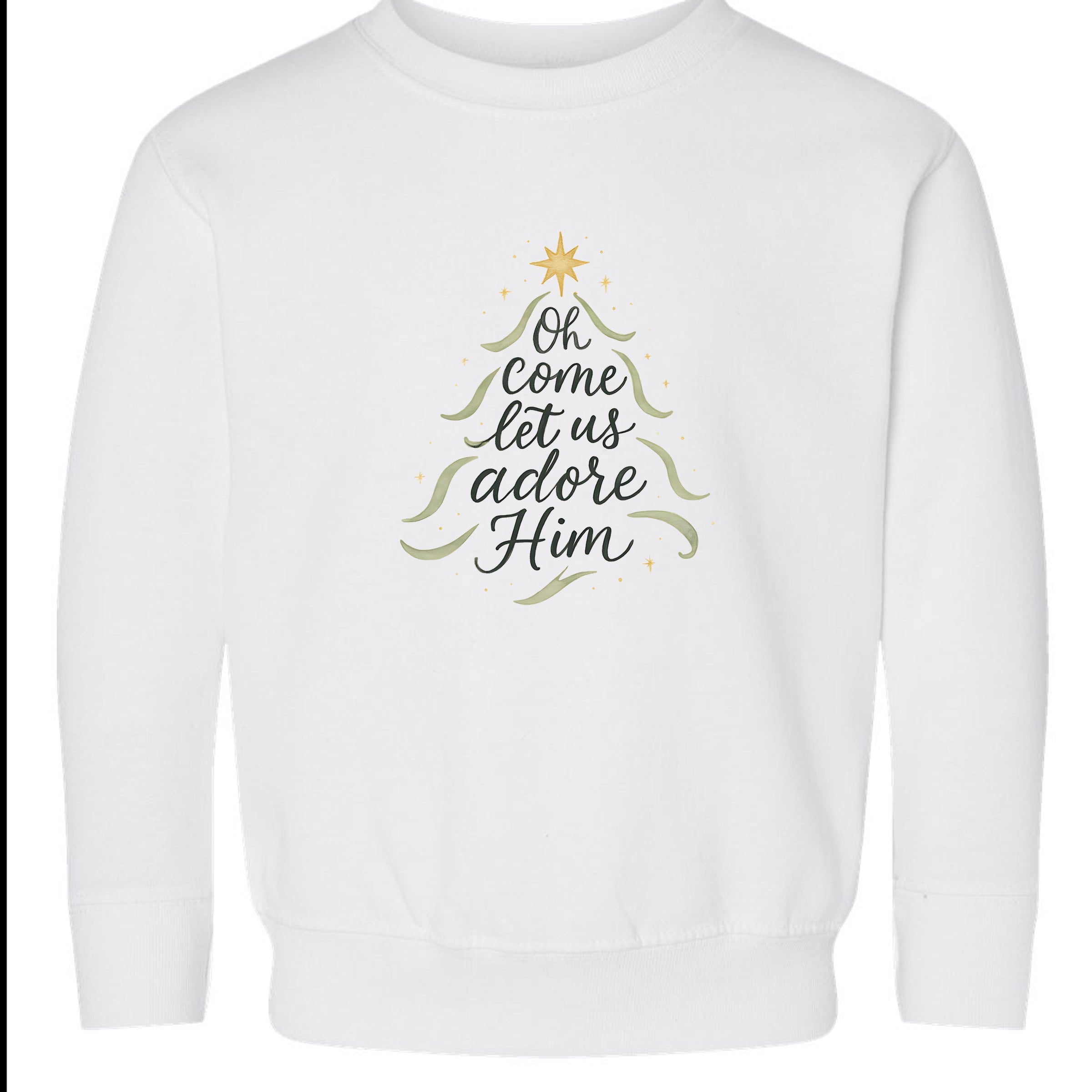 LAKRSD515U-Toddler Sweatshirt White