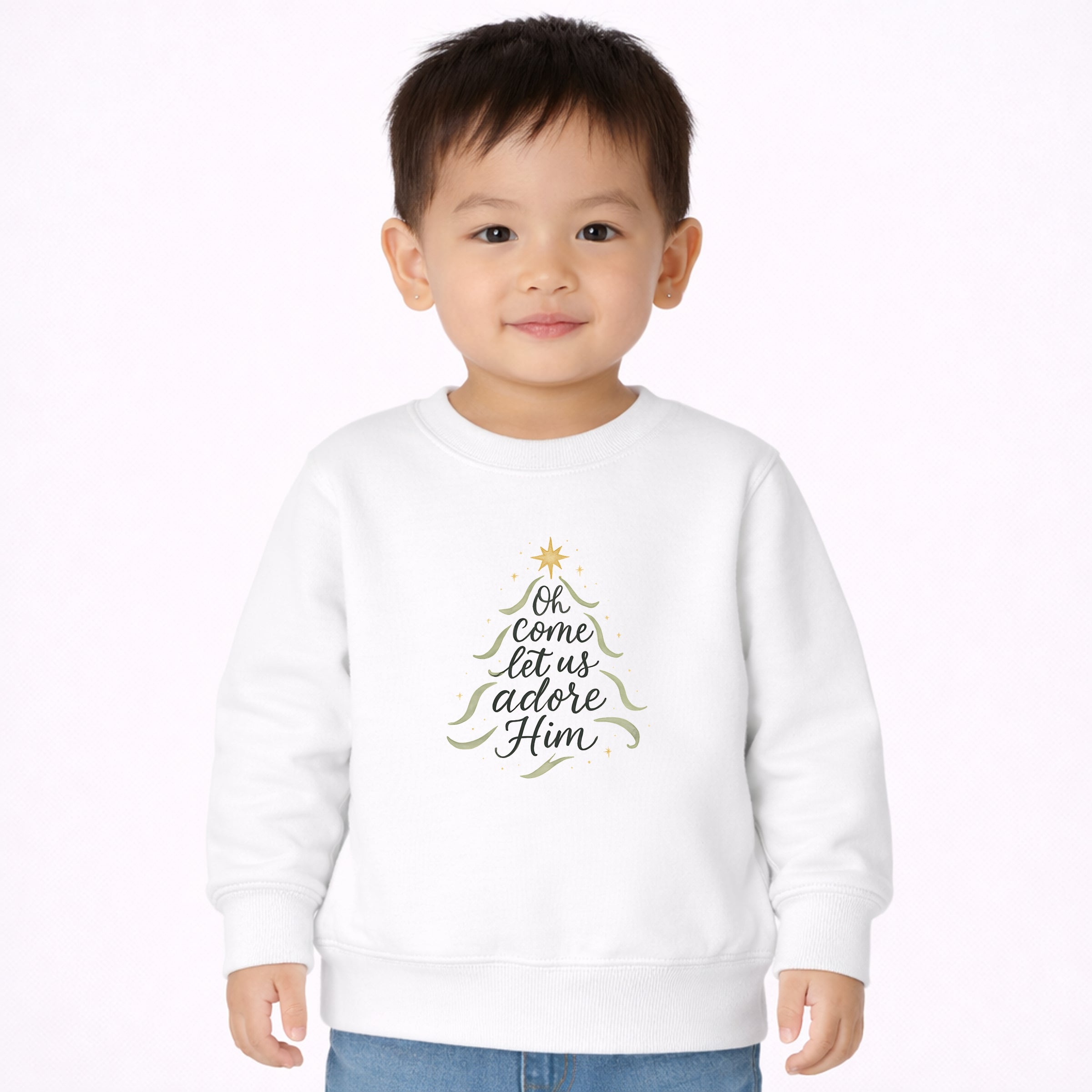 LAKRSD515U-Toddler Sweatshirt White