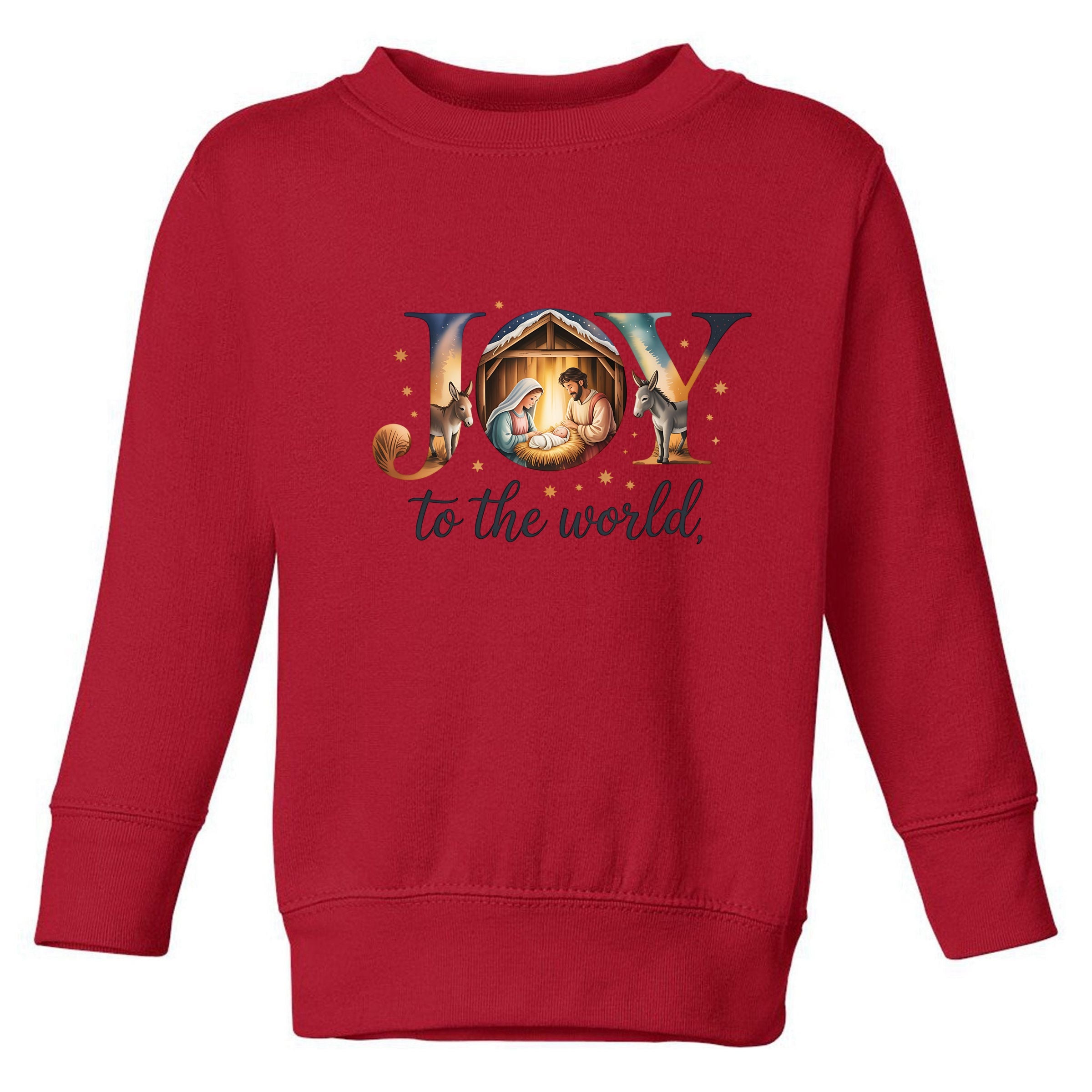 LXNLIBH0IK-Toddler Sweatshirt Red