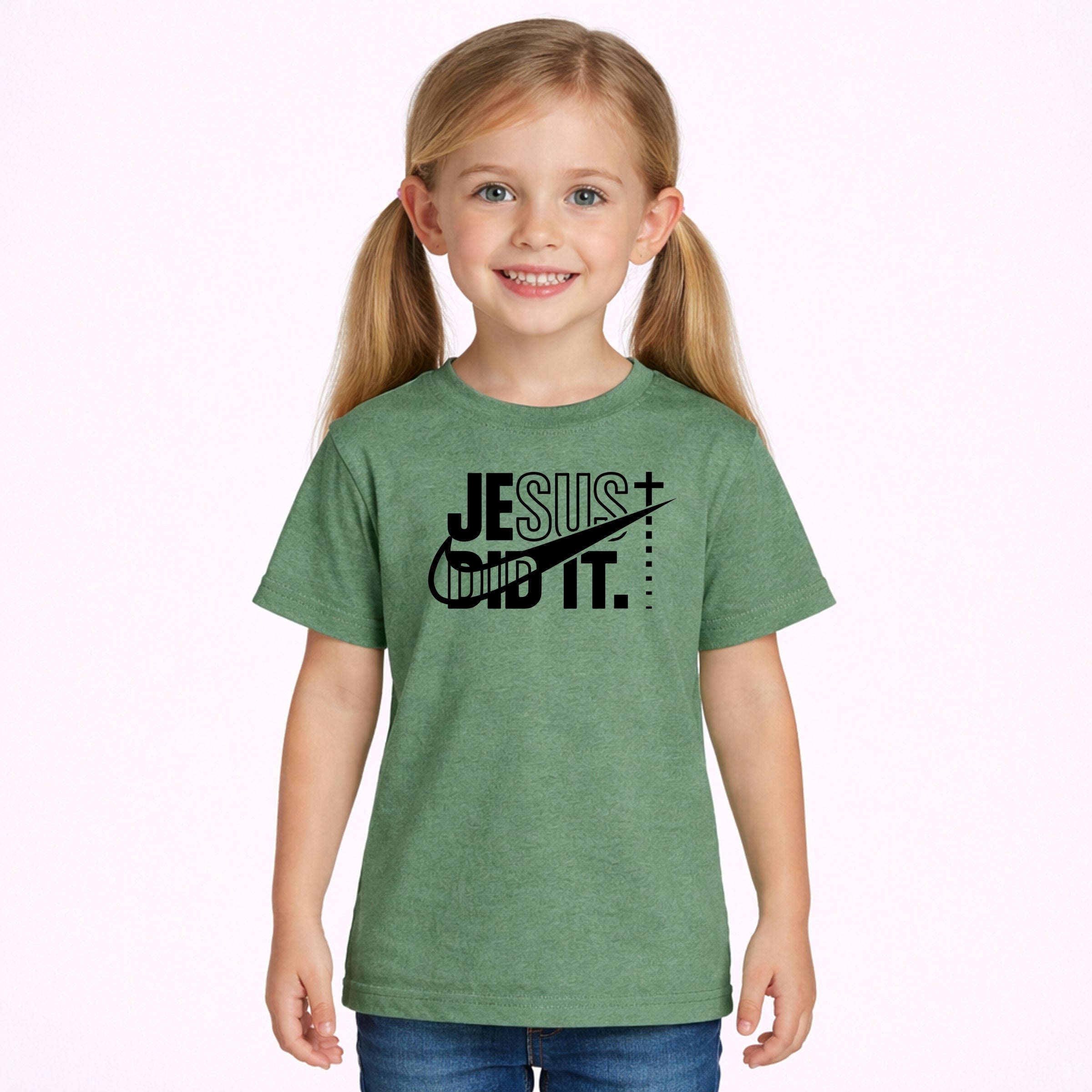 N523UVSHN5-YT Green Heather