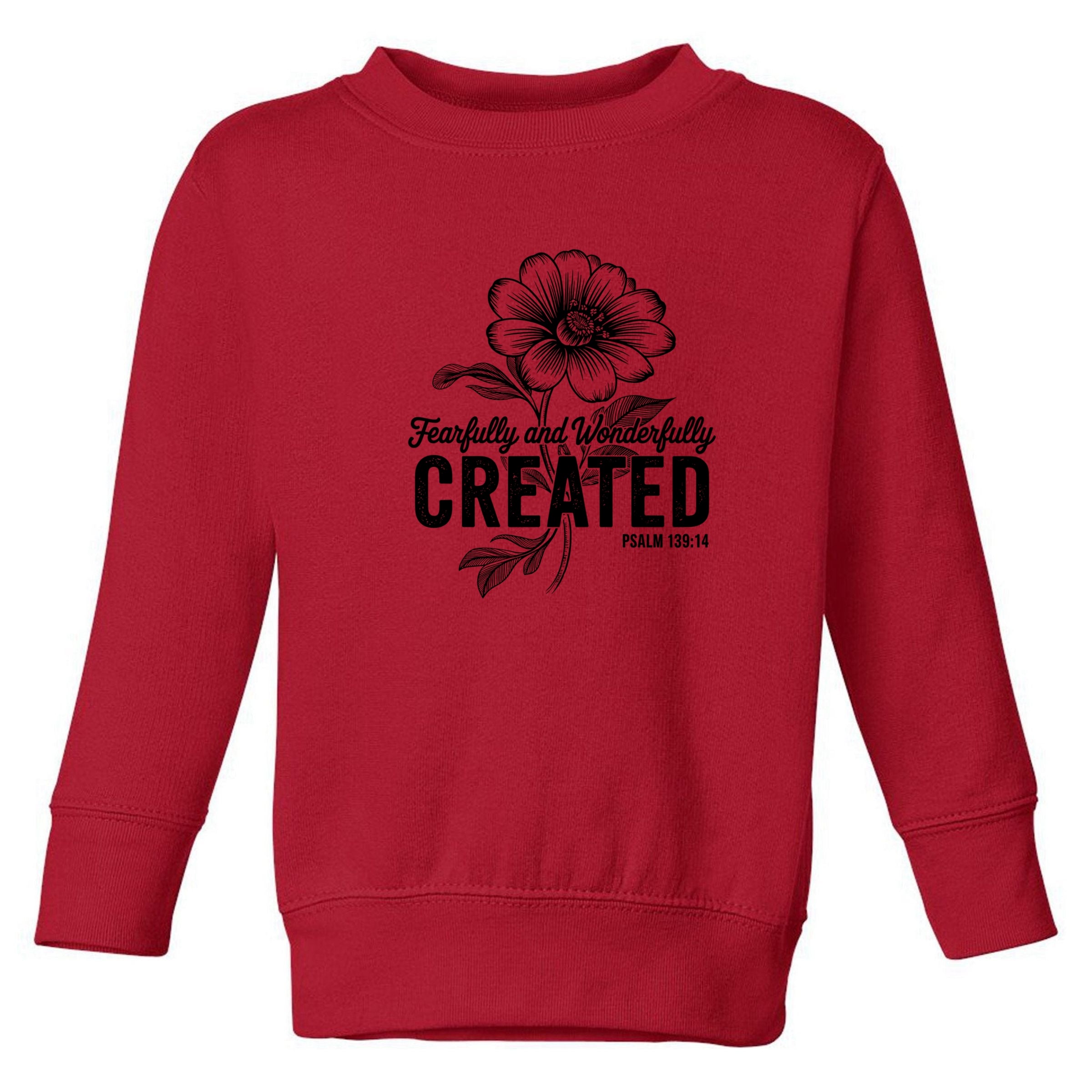 NXEJK4X8FZ-Toddler Sweatshirt Red