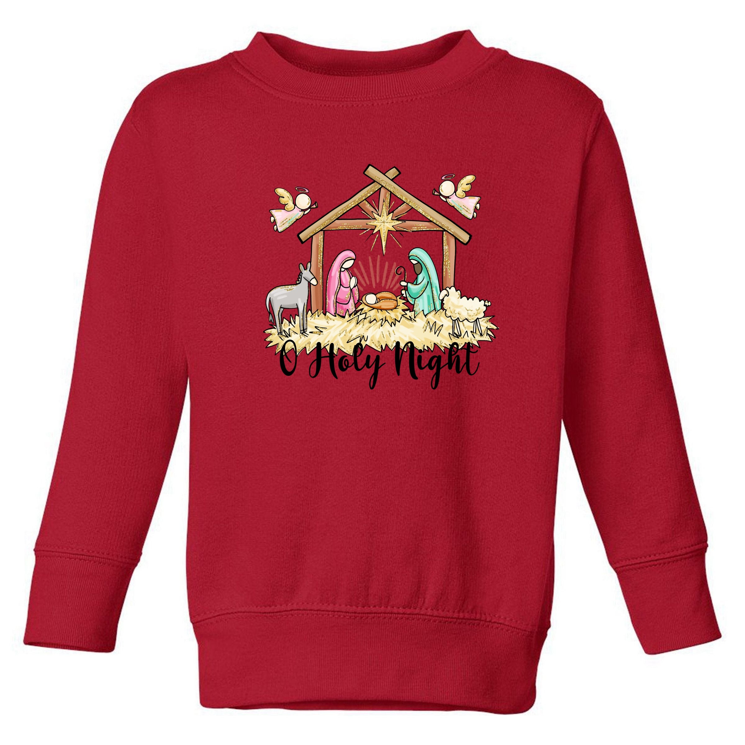 P2ROAB37Q1-Toddler Sweatshirt Red