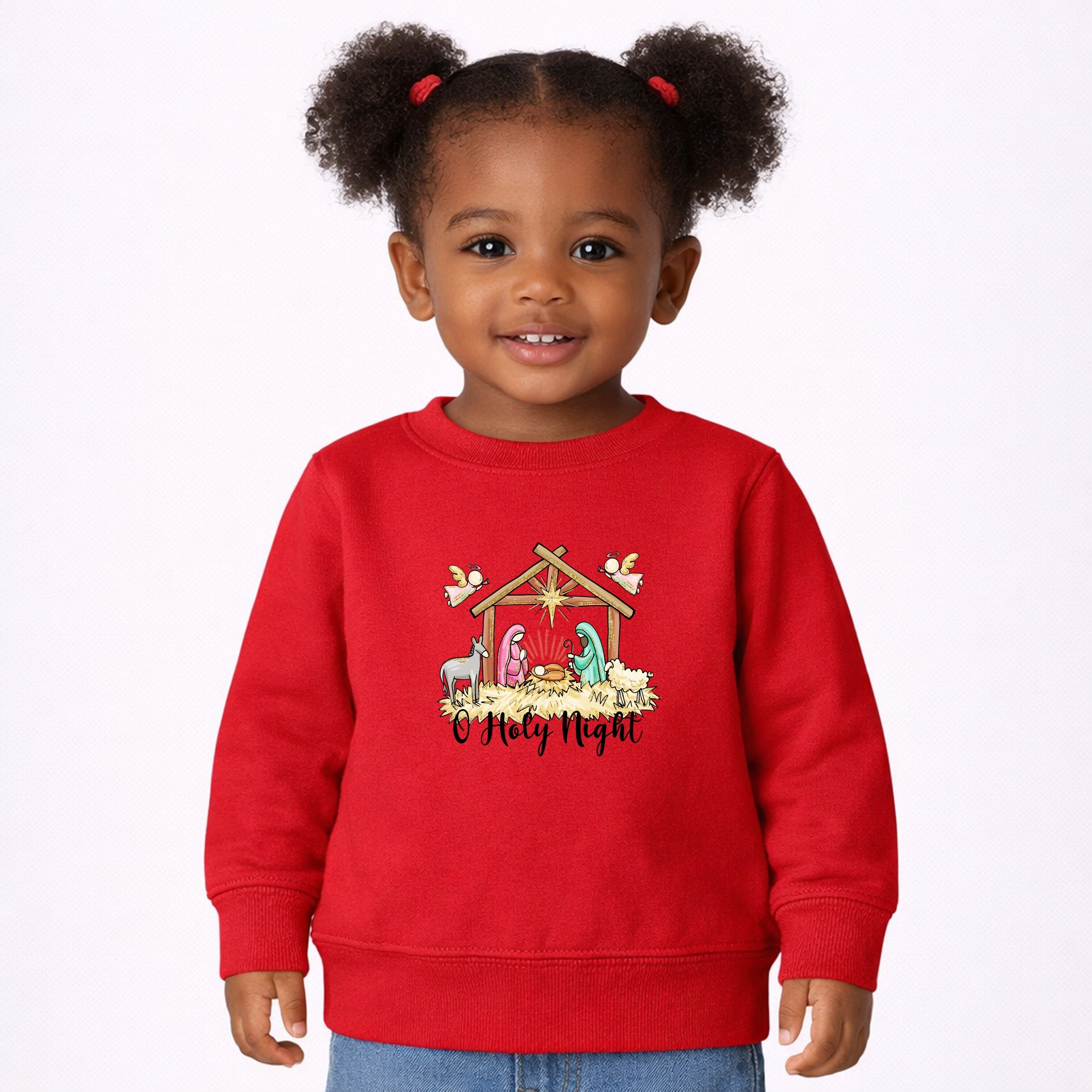 P2ROAB37Q1-Toddler Sweatshirt Red