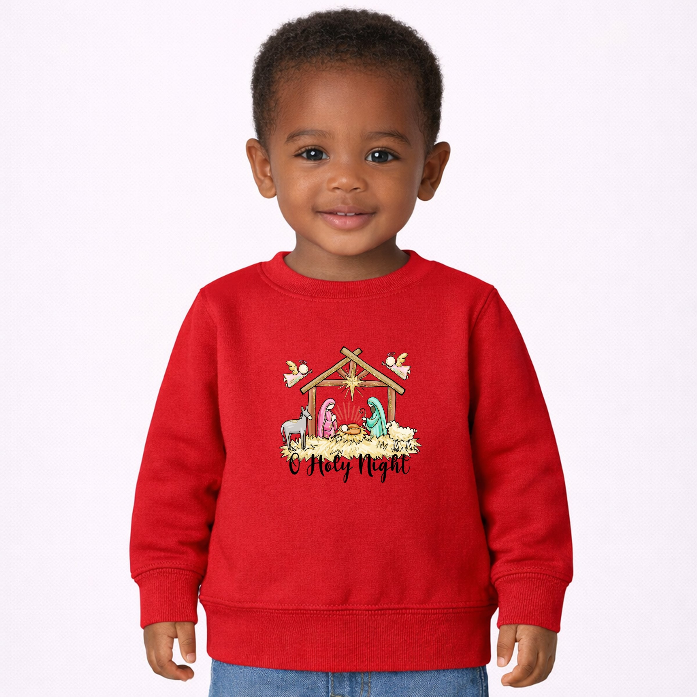 P2ROAB37Q1-Toddler Sweatshirt Red