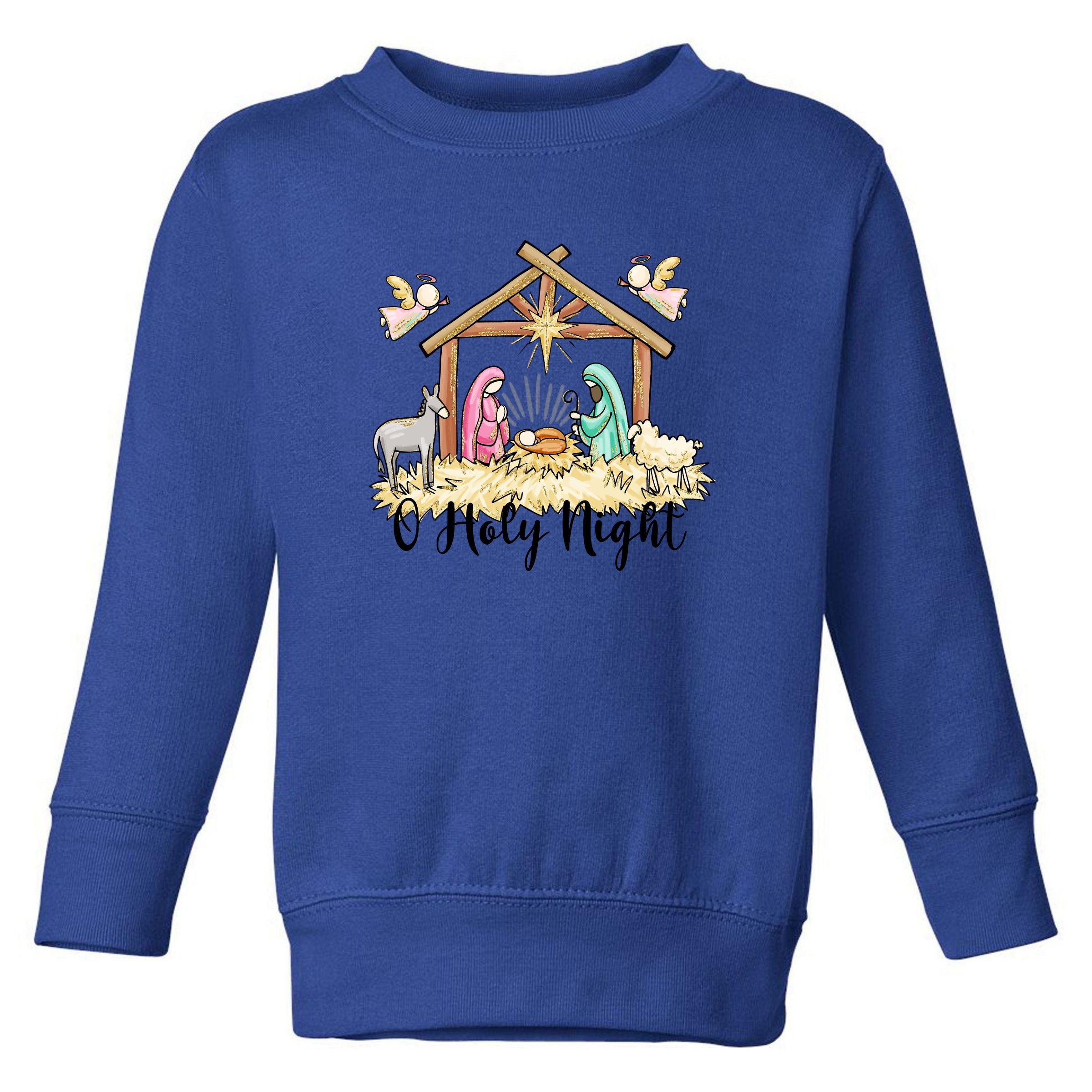 P2ROAB37Q1-Toddler Sweatshirt Blue