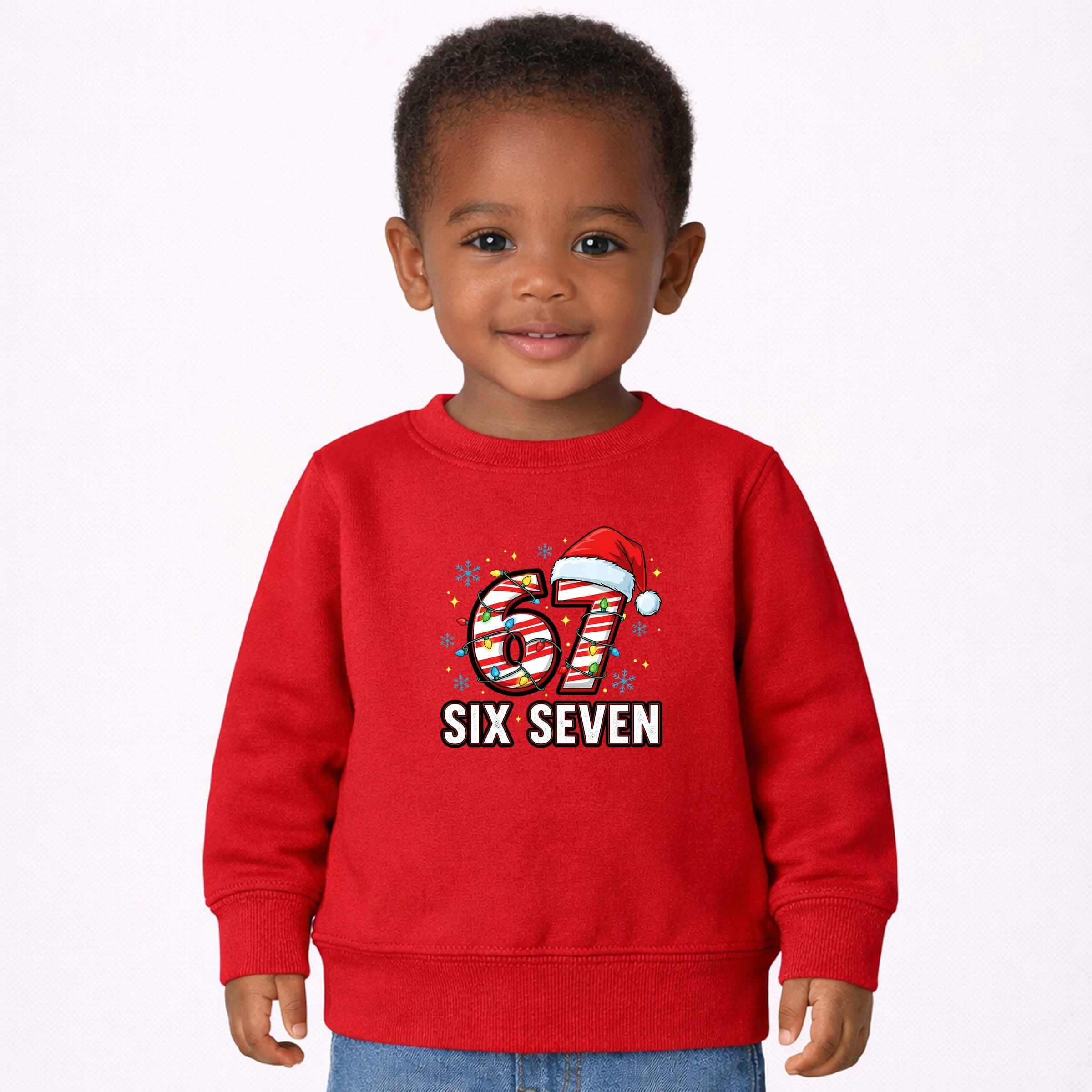 QTZ57NOWNI-Toddler Sweatshirt Red