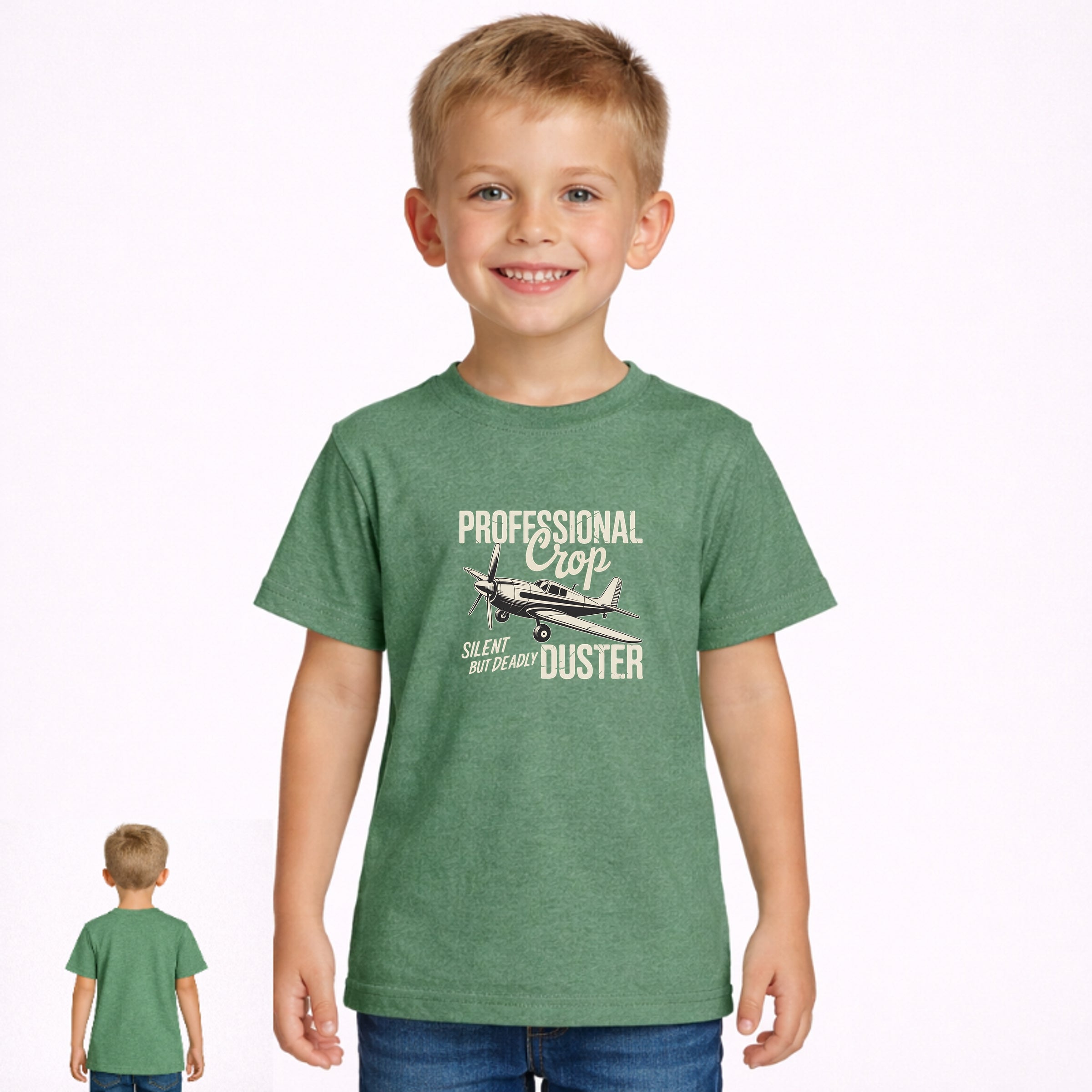 variant-Green Heather-noThread