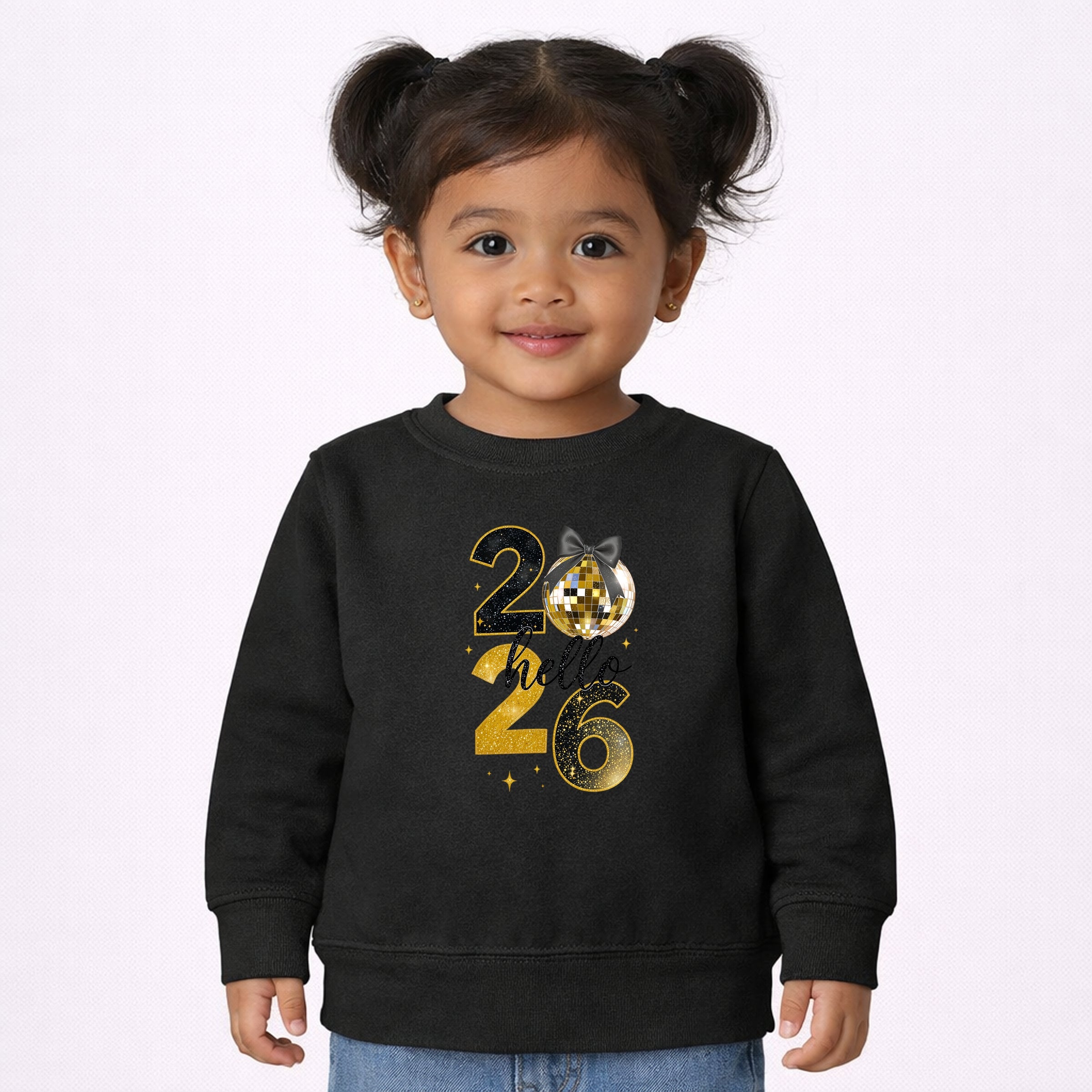 S6Y1MQA1SU-Toddler Sweatshirt Black