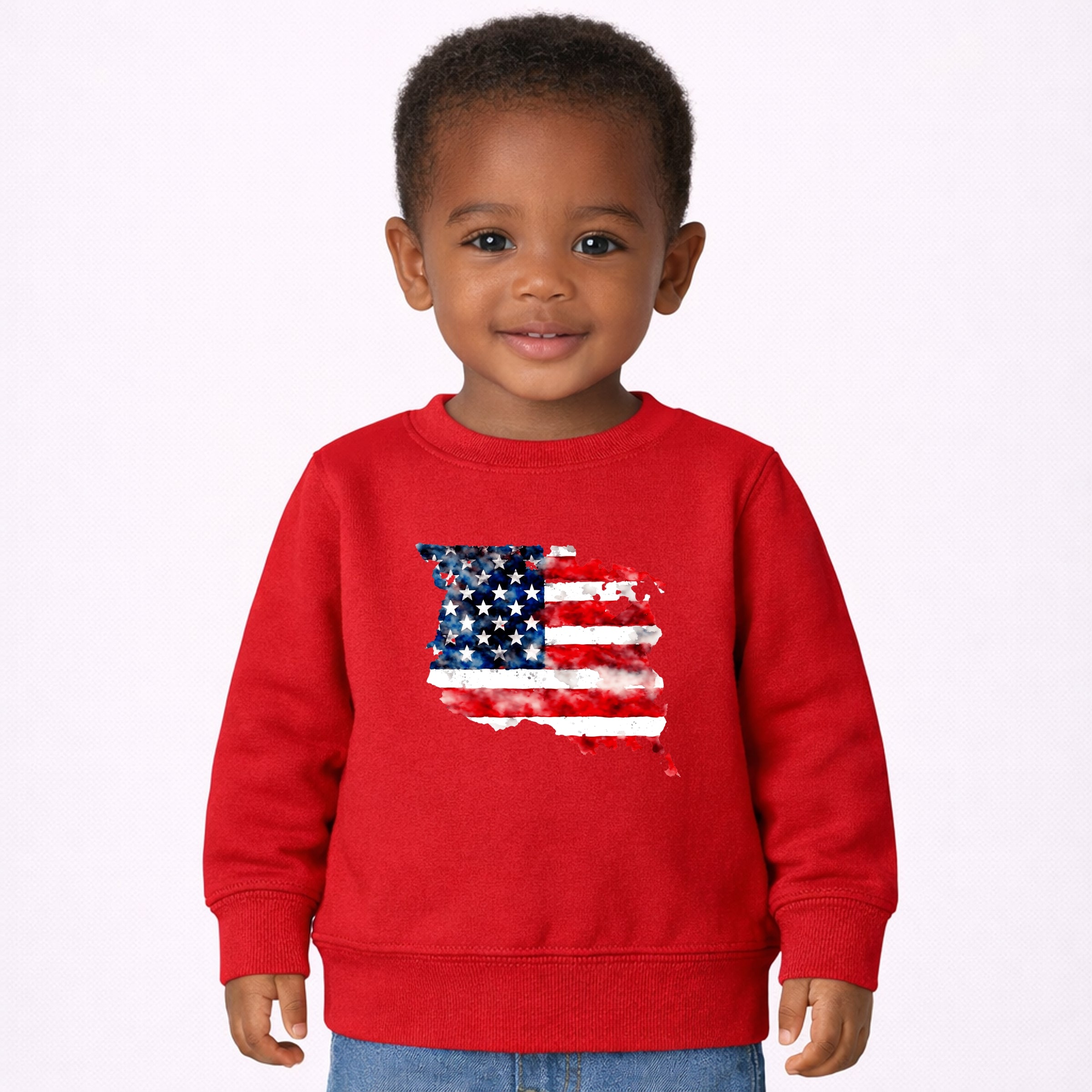 VCTN6JND8K-Toddler Sweatshirt Red