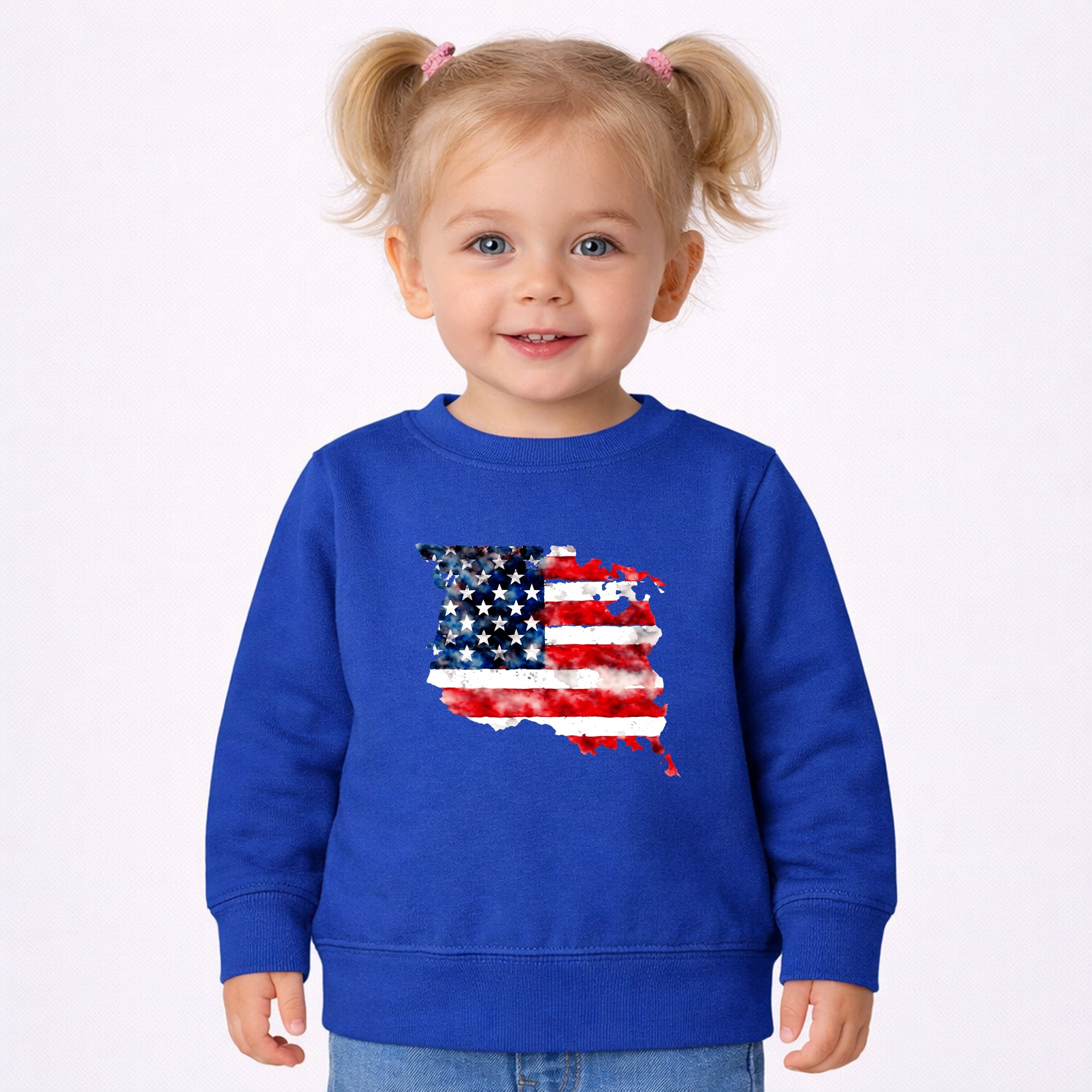 VCTN6JND8K-Toddler Sweatshirt Blue