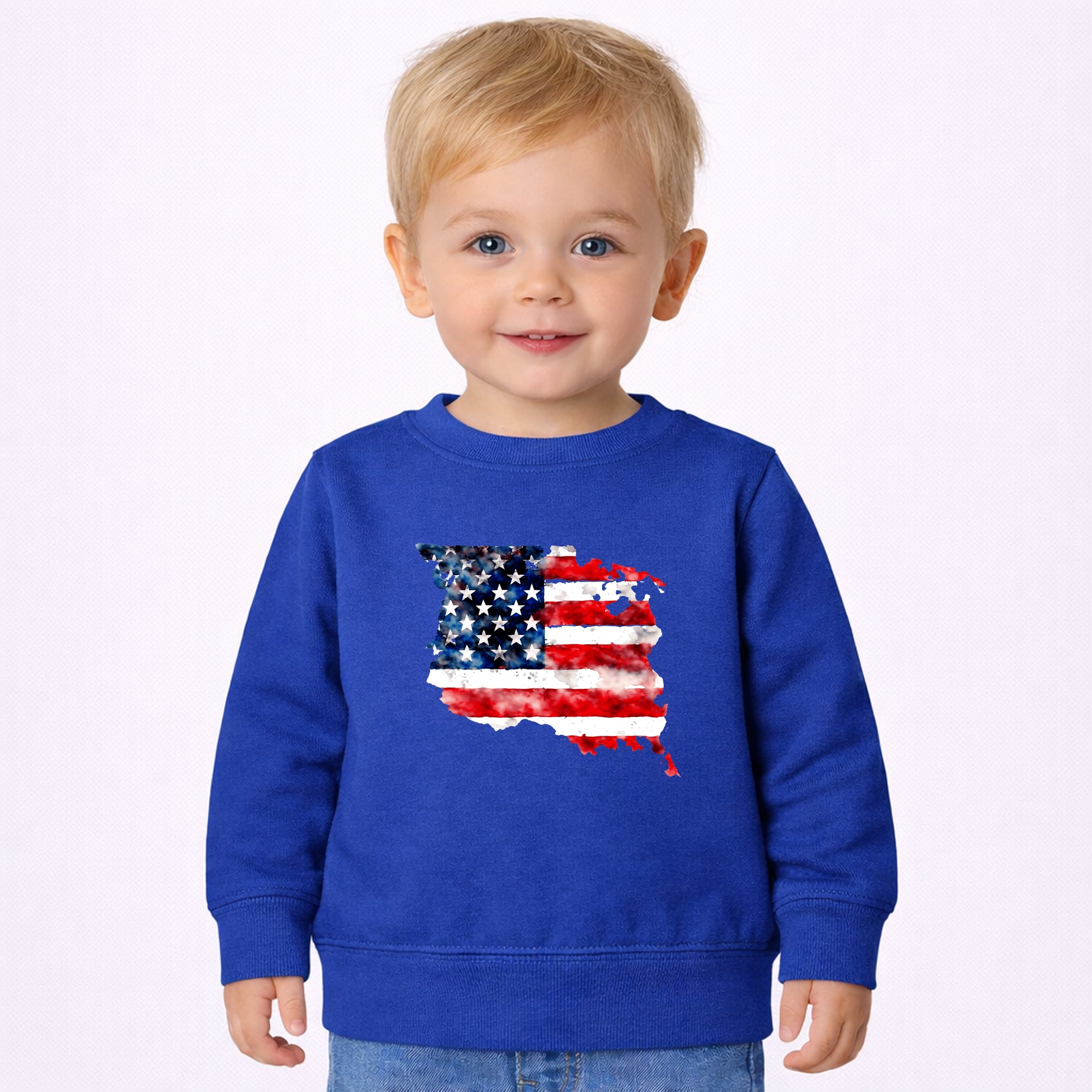 VCTN6JND8K-Toddler Sweatshirt Blue